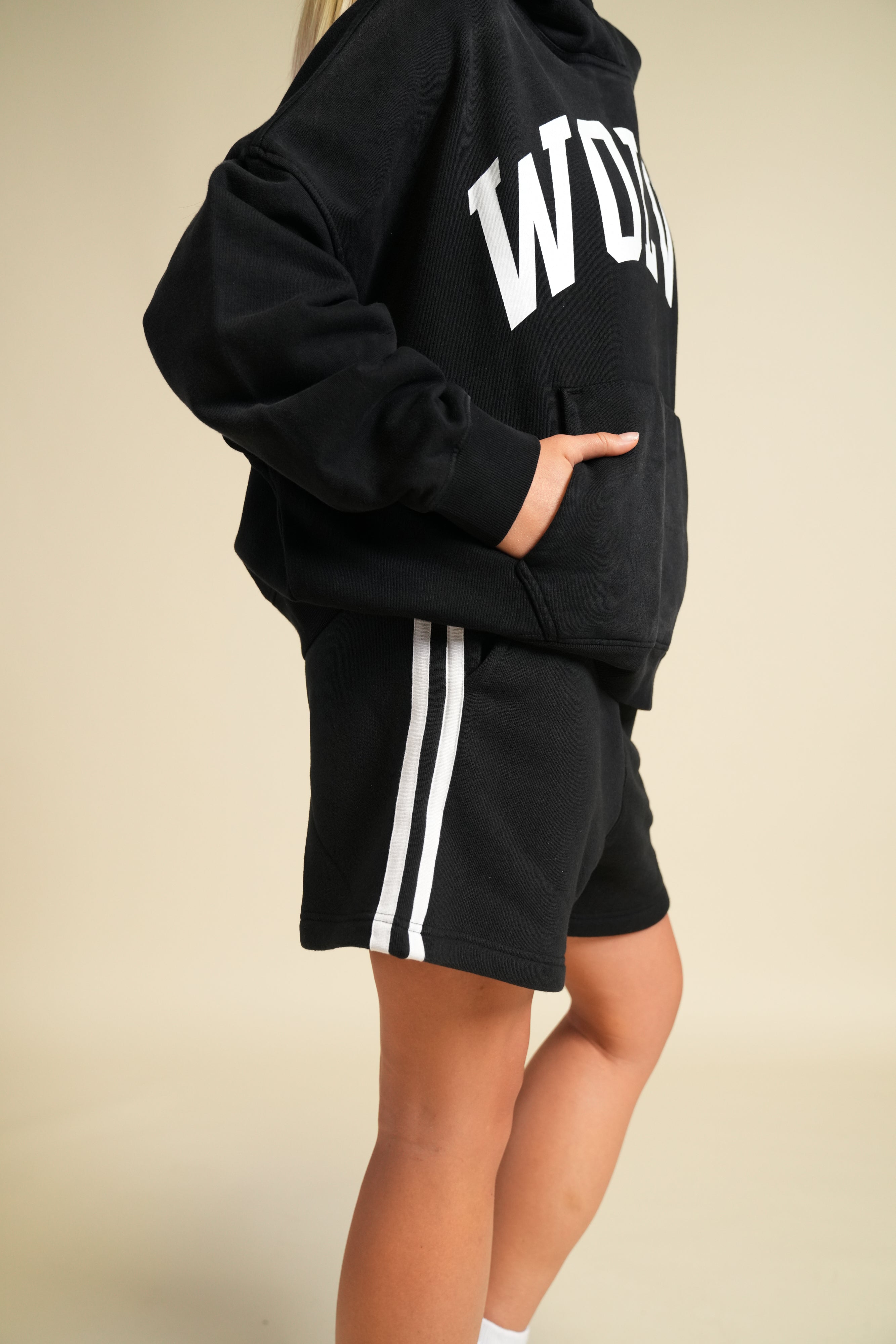 IYKYK Stripe Oversized Sweat Short