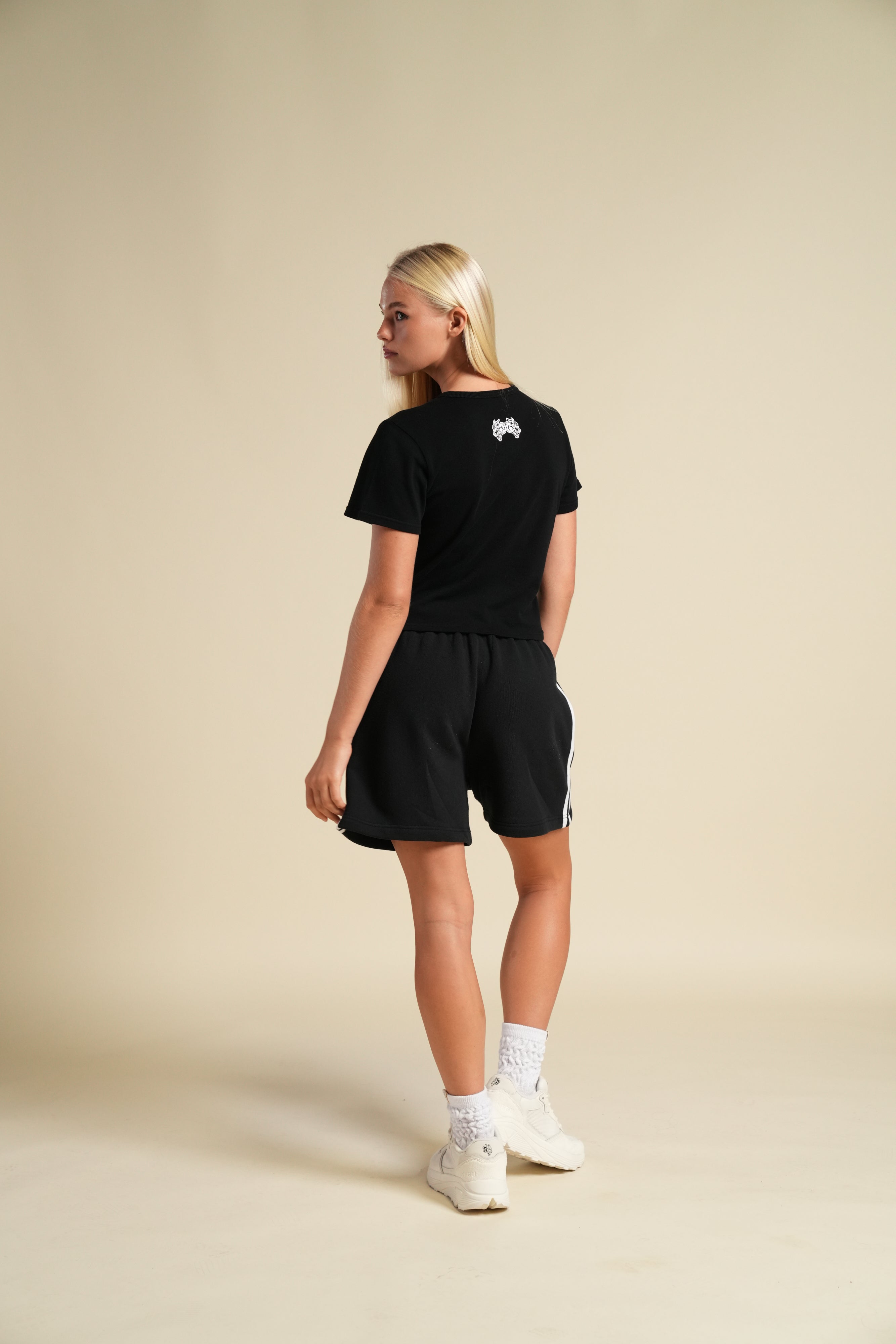 IYKYK Stripe Oversized Sweat Short