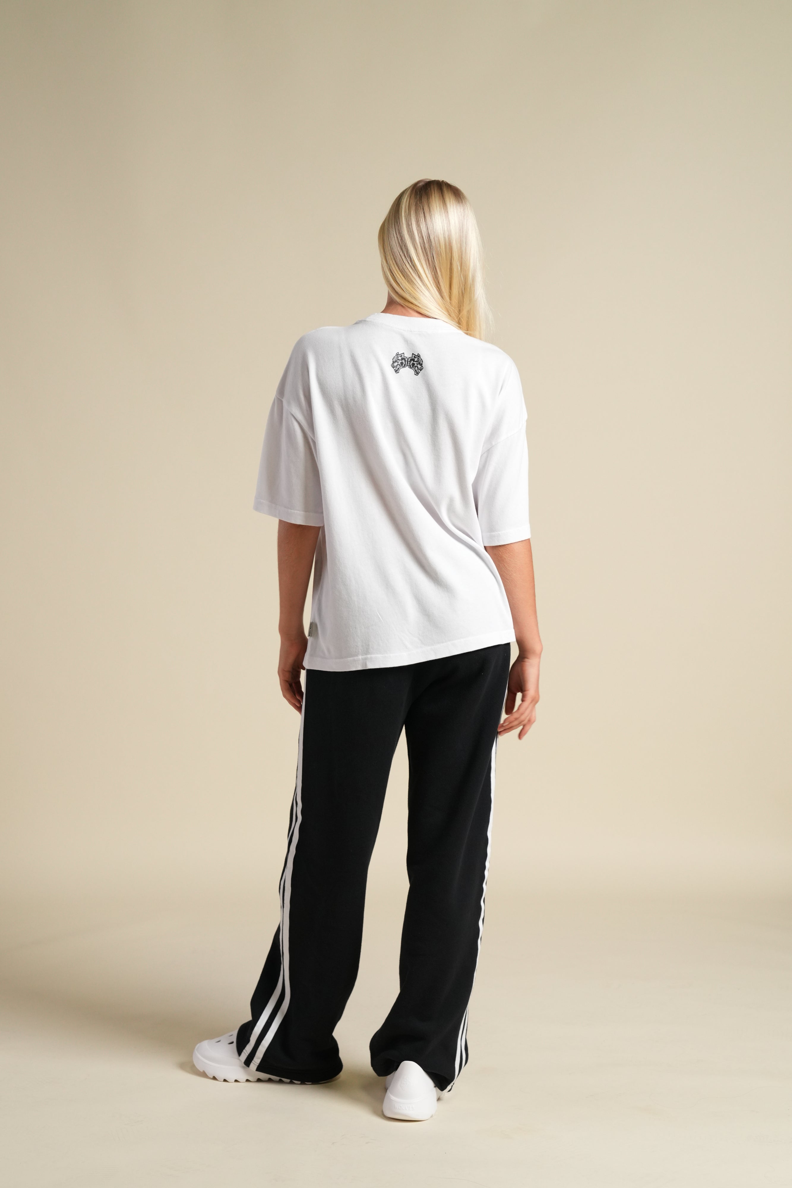 Cursive Wolves Premium Women's Box Cut Tee