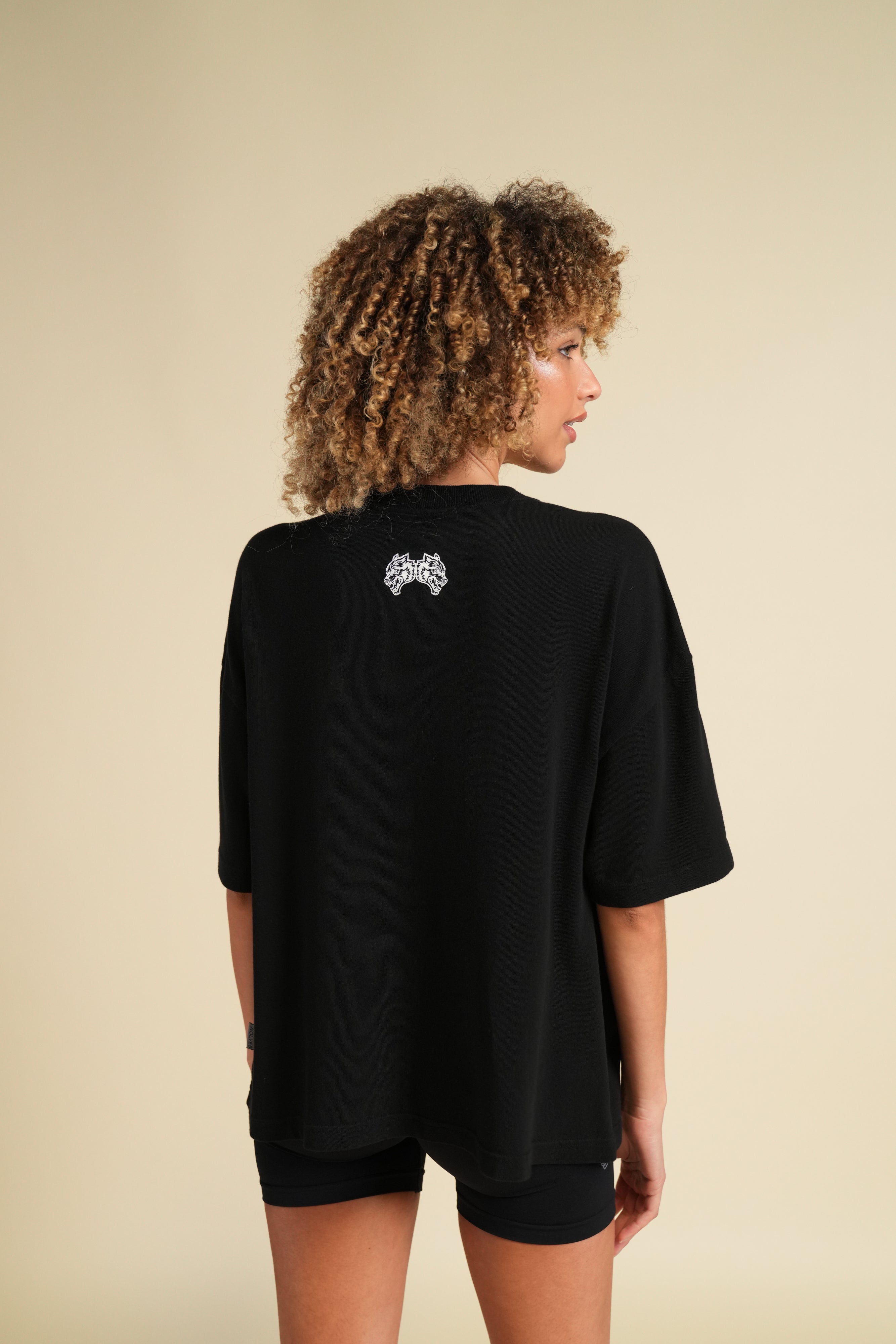 Cursive Wolves Premium Women's Box Cut Tee