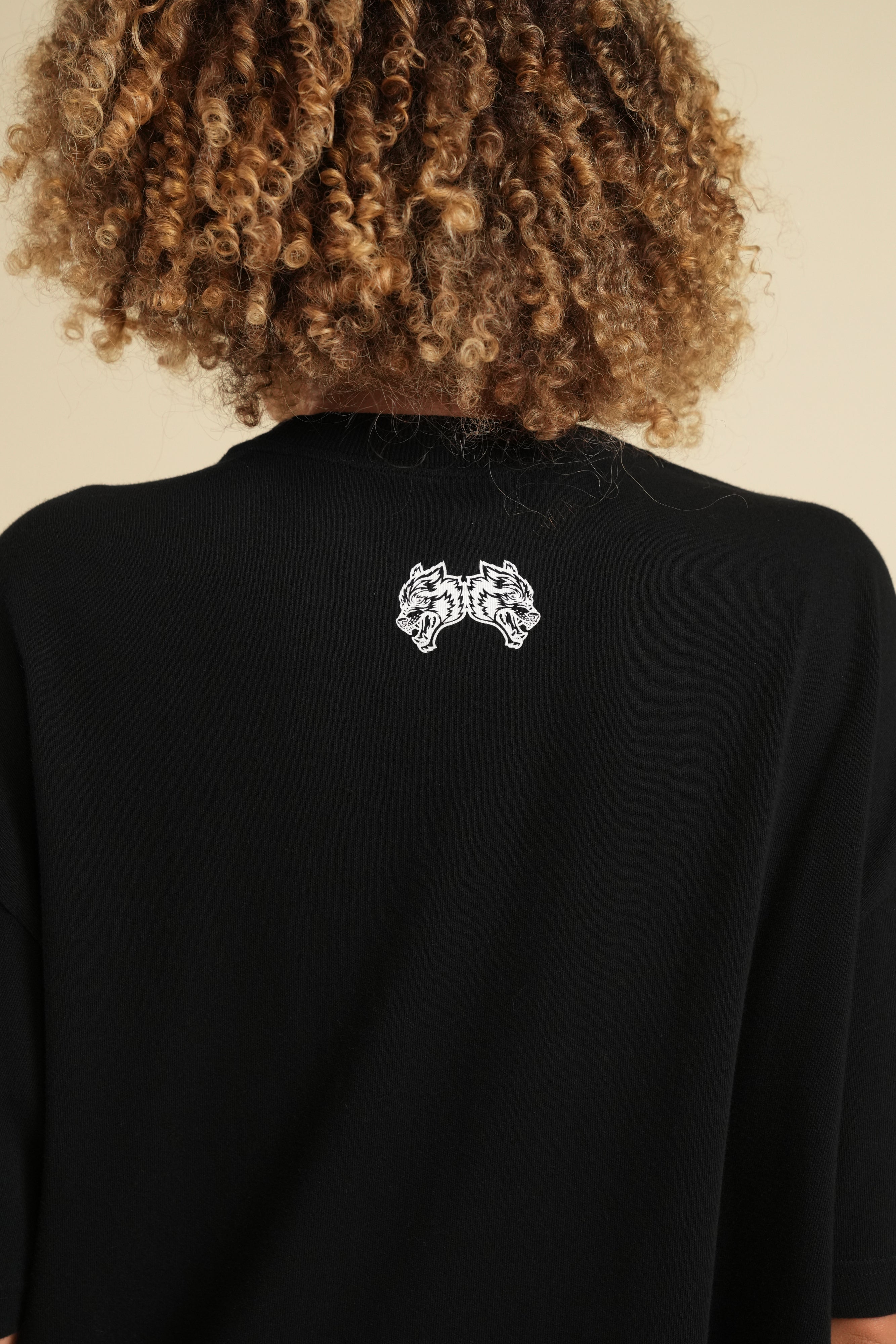 Cursive Wolves Premium Women's Box Cut Tee