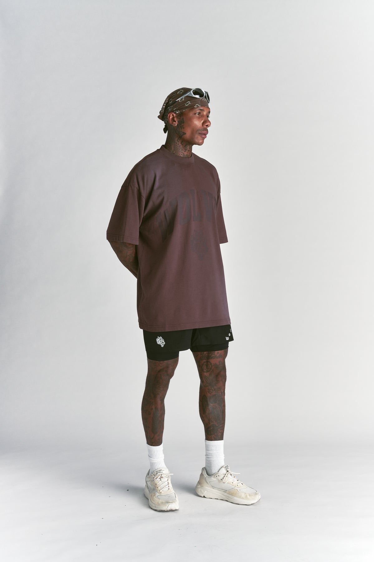Loyalty "Premium" Oversized Tee in Ironwood Sun Fade