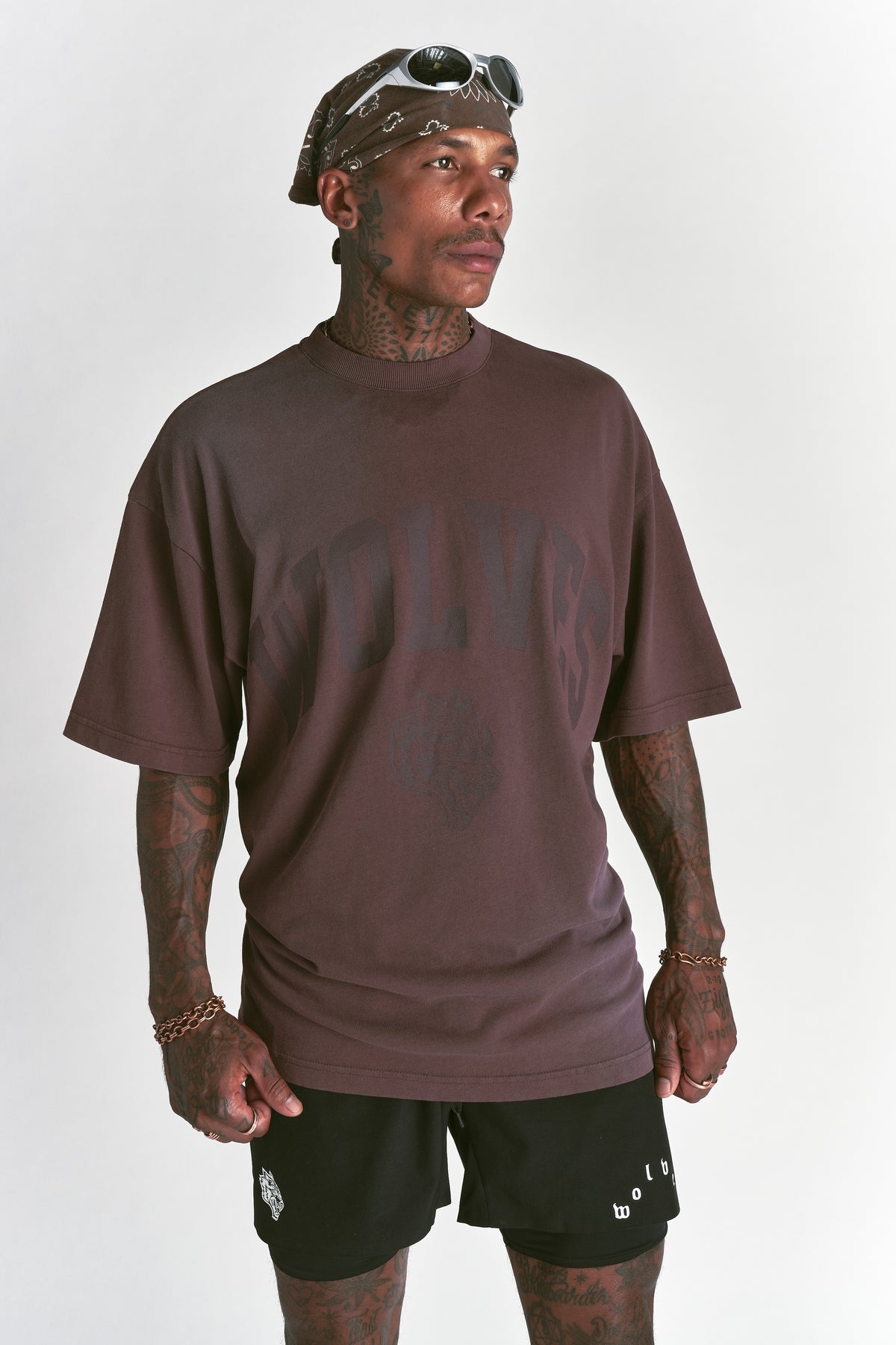 Loyalty "Premium" Oversized Tee in Ironwood Sun Fade