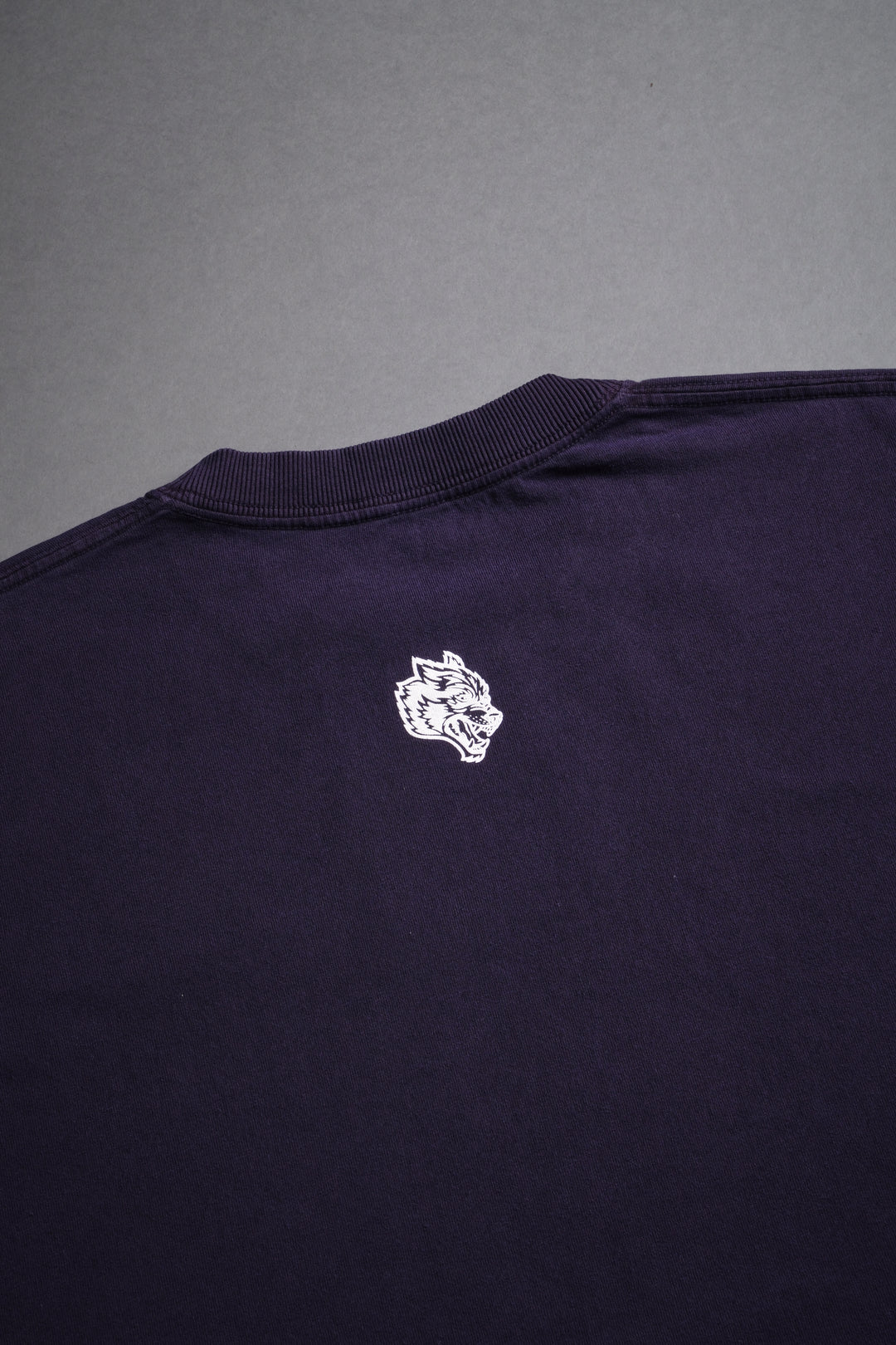 From Womb To Tomb Ohana "Grunge" Cut Off Tee in Phantom Purple