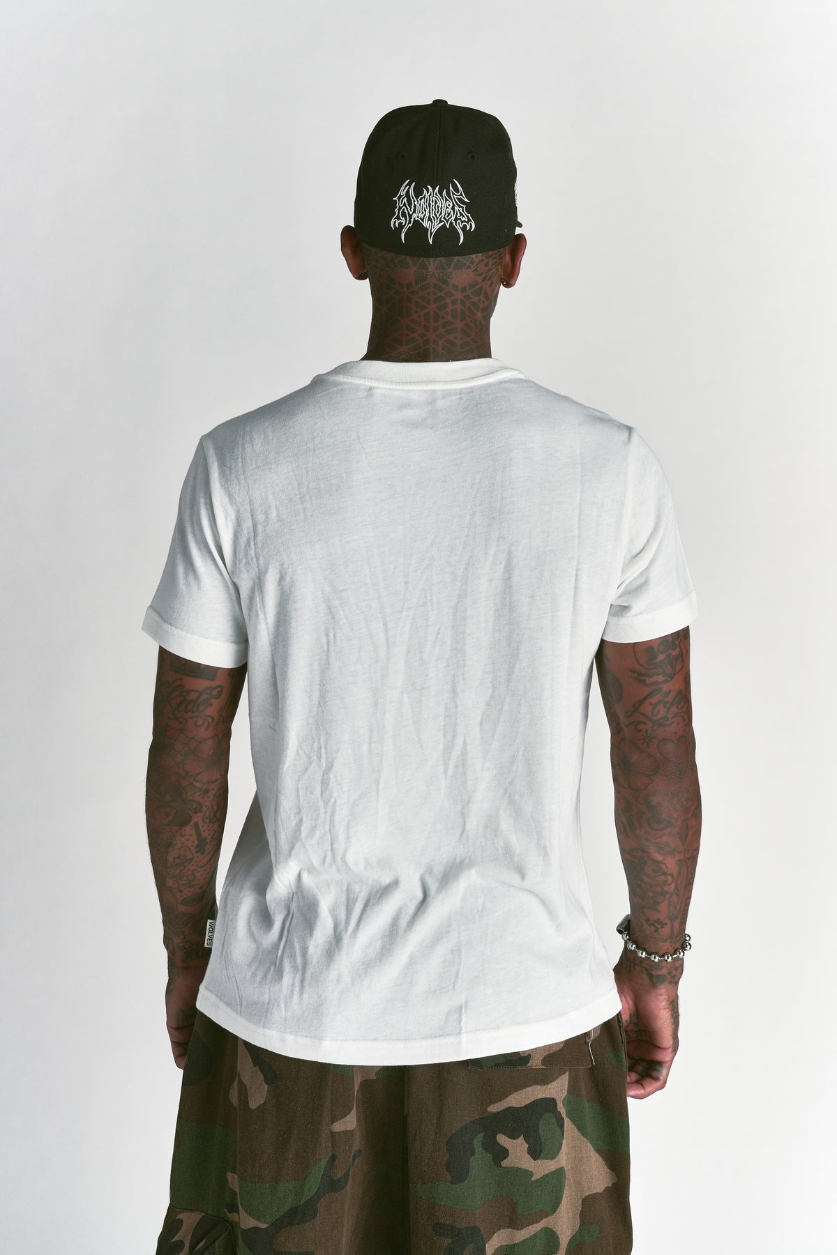 Forever J. Dean Tee 3-Pack in White/Cream/Black