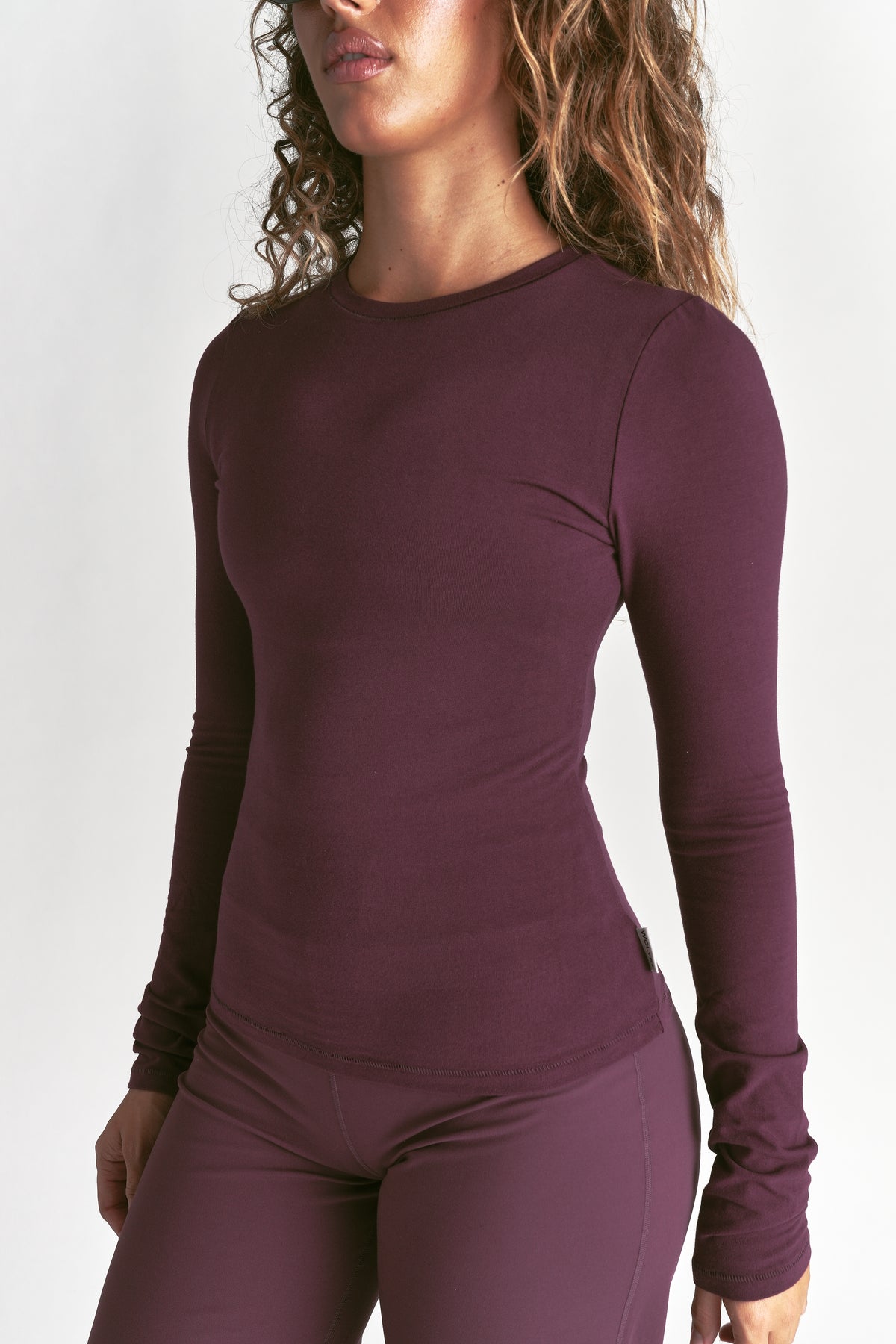 "Eden" LS Tee in Fig