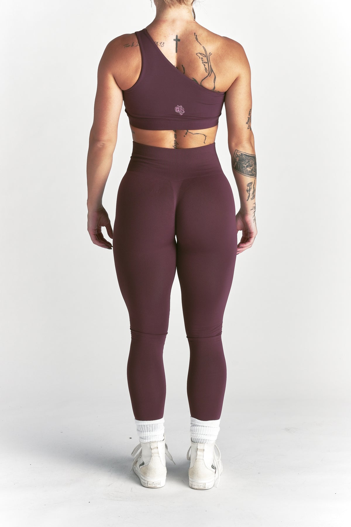 Wolf "Skylar" Soft Seamless Leggings in Fig