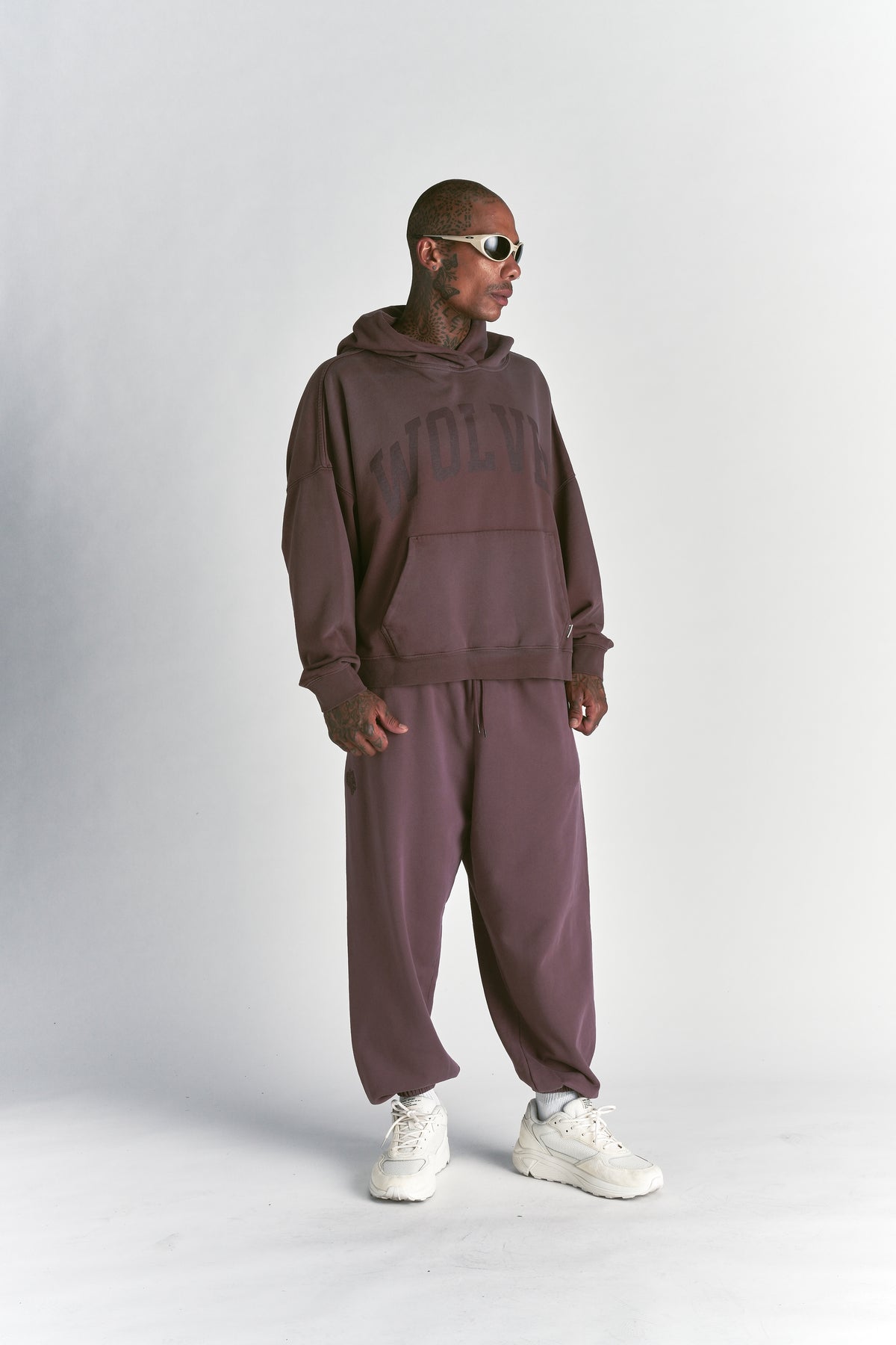Dual Lounger Sweat Pants in Ironwood Sun Fade
