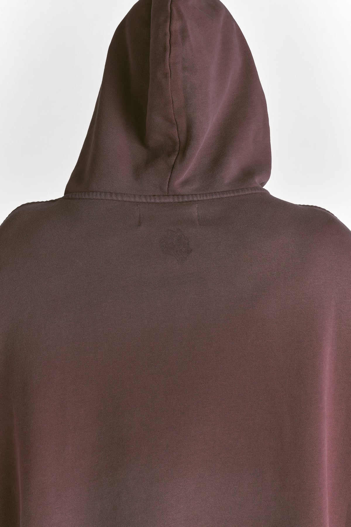 Only Loyalty Grunge "Gage" Box Cut Hoodie in Ironwood Sun Fade