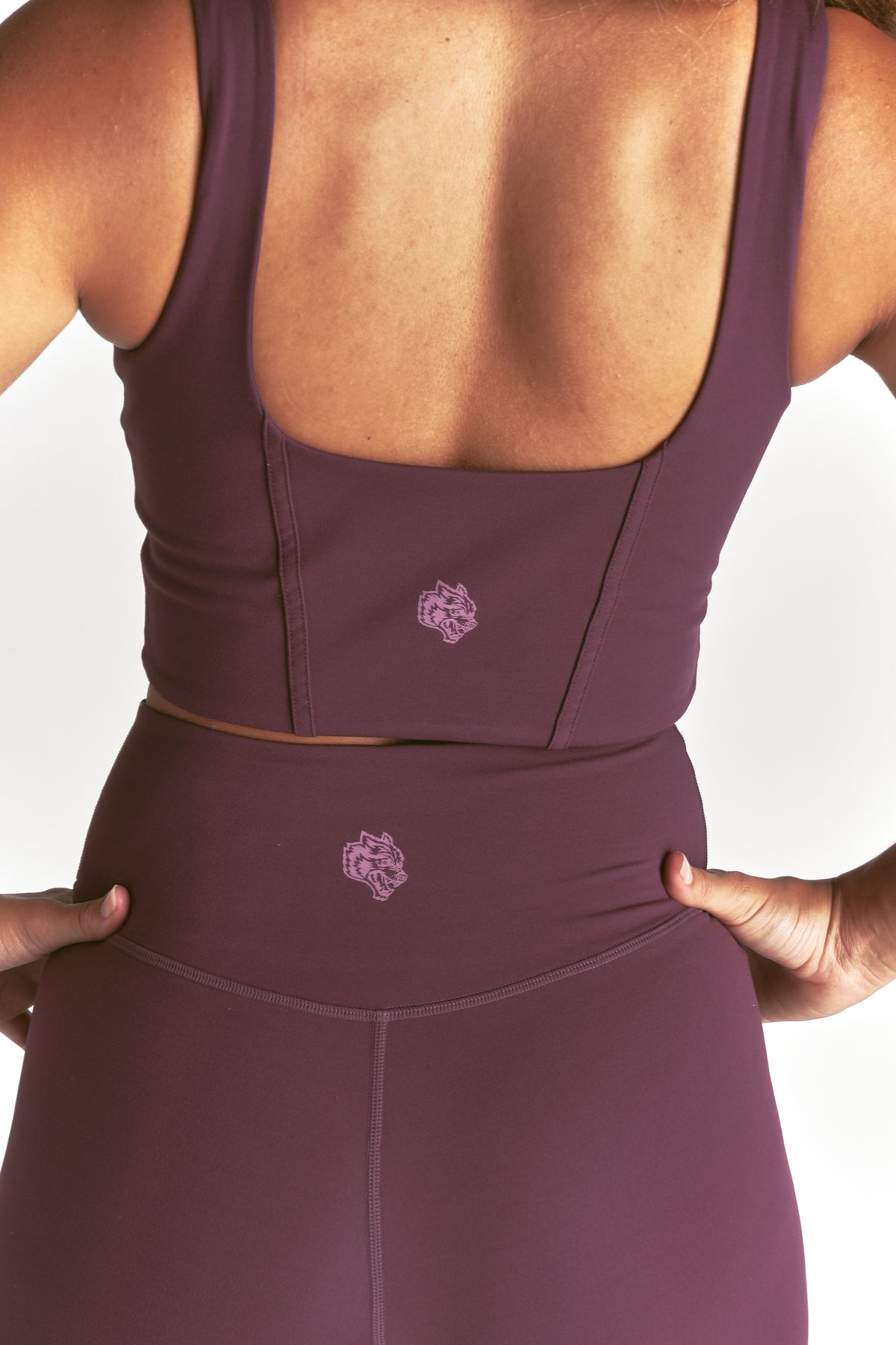 Wolf "Kiera" Energy Corset Bra in Fig