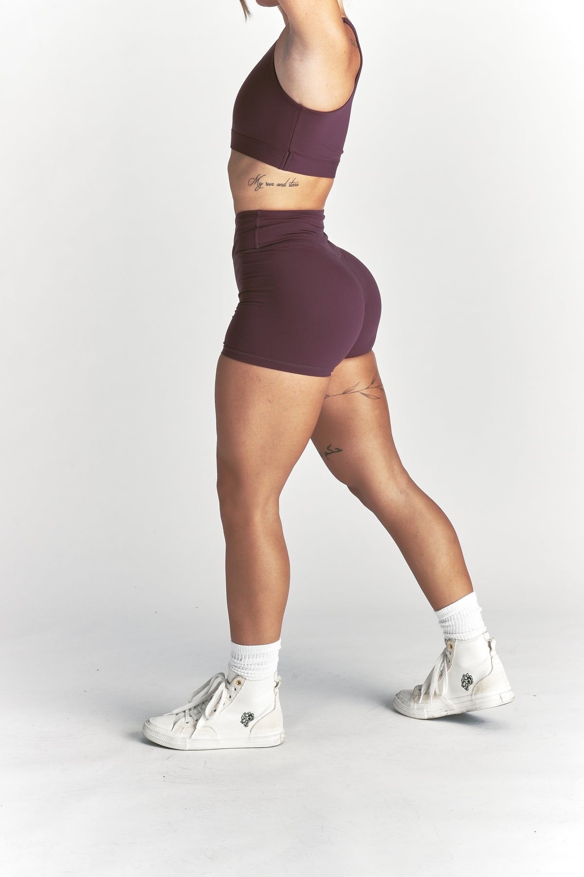 Wolf "Pearl" Shorts in Fig