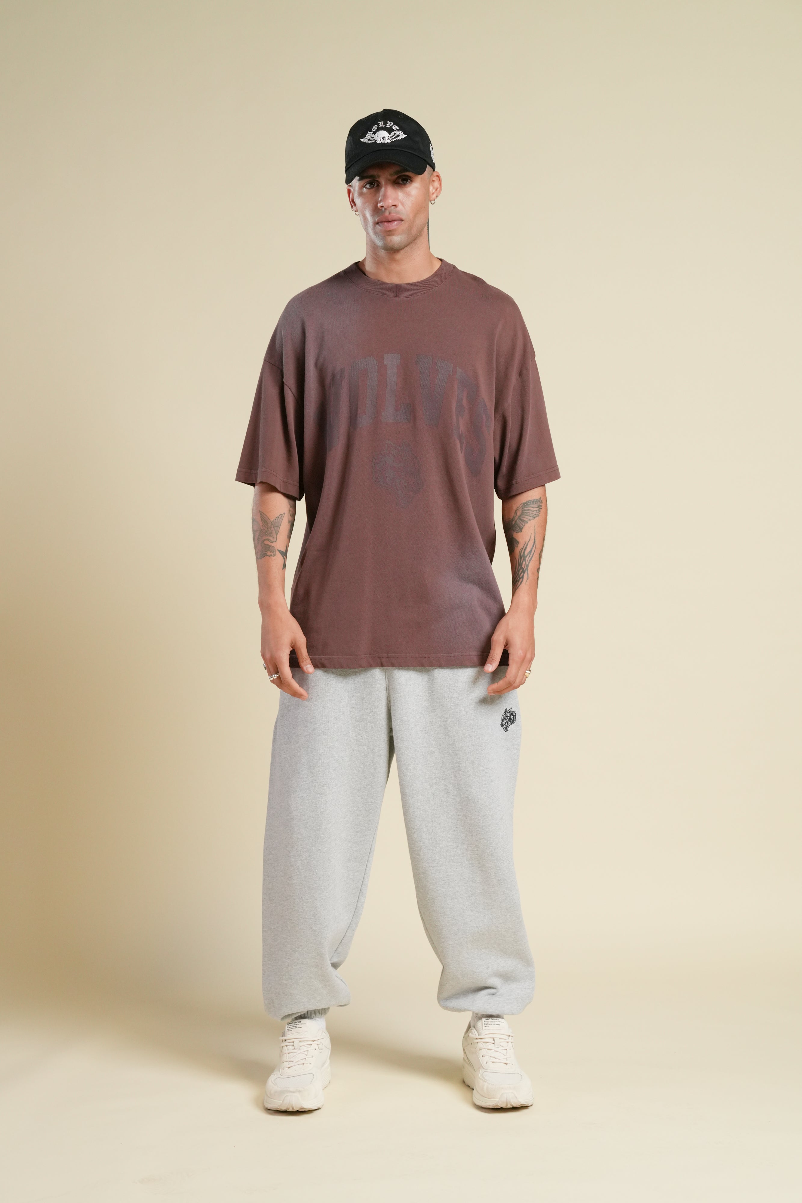 Loyalty "Premium" Oversized Tee in Ironwood Sun Fade