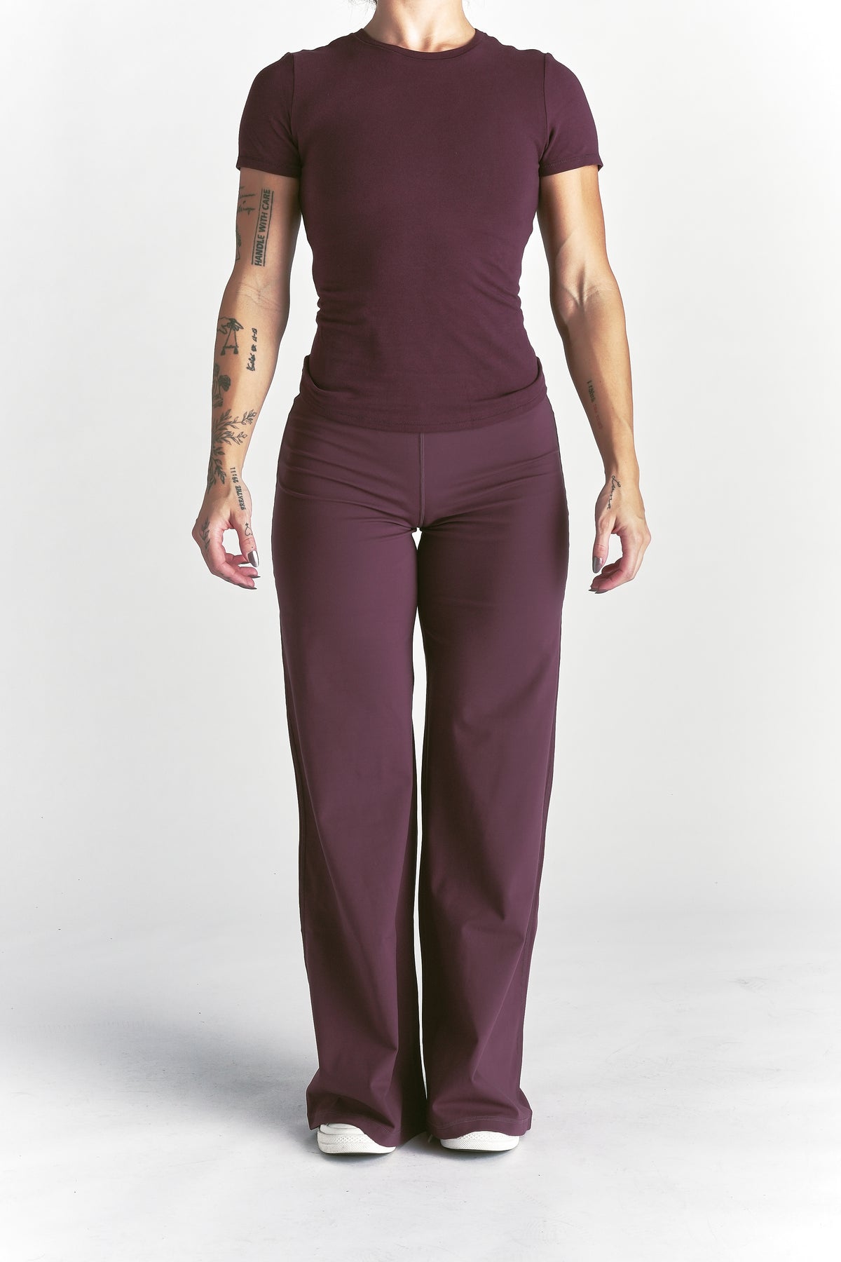 Wolf Wide Leg Energy Pants in Fig