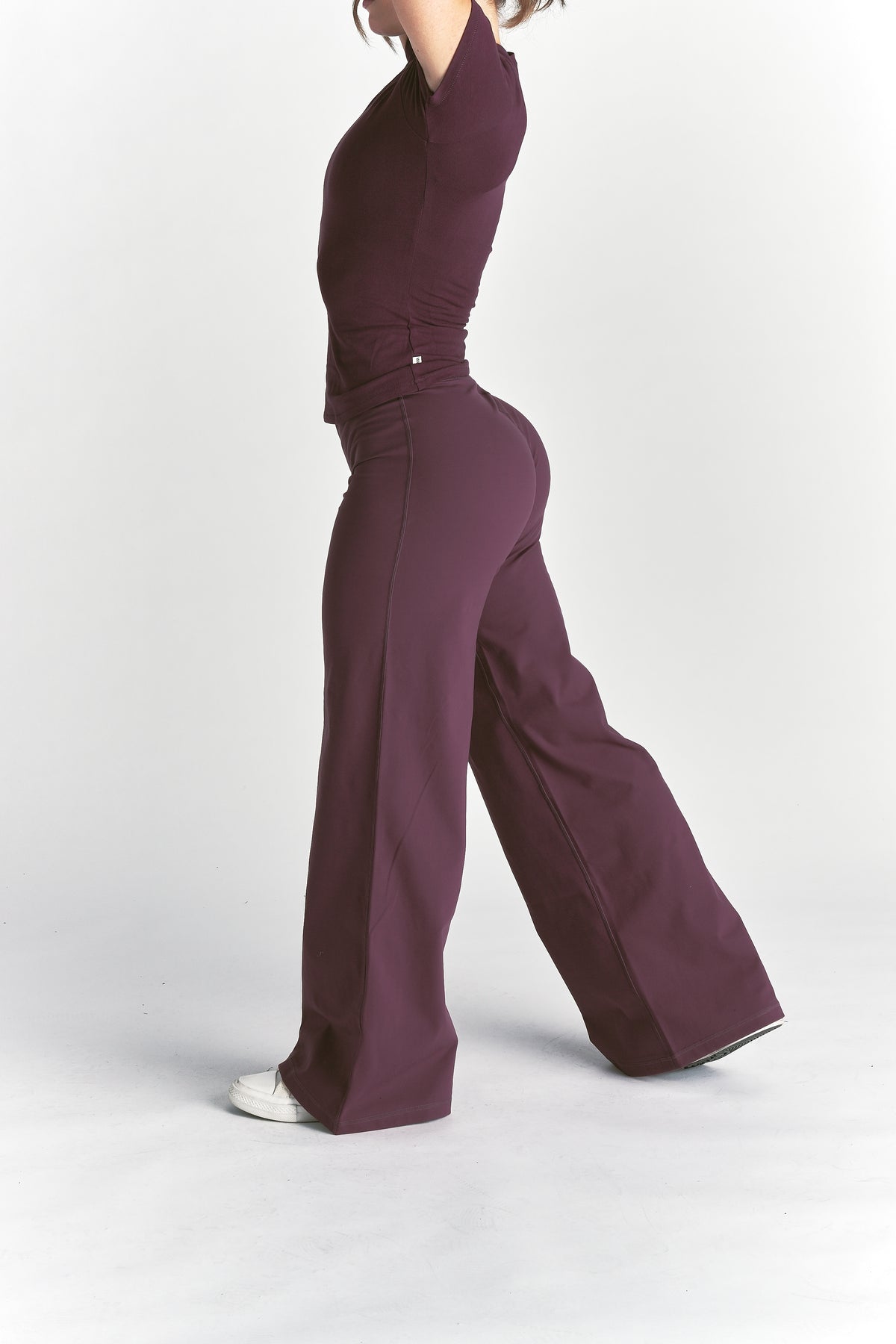 Wolf Wide Leg Energy Pants in Fig