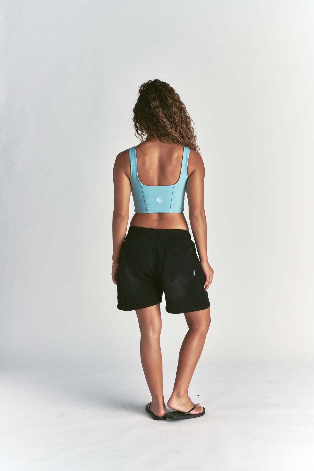 Wolf "Kiera" Energy Corset Bra in Dusty Turquoise