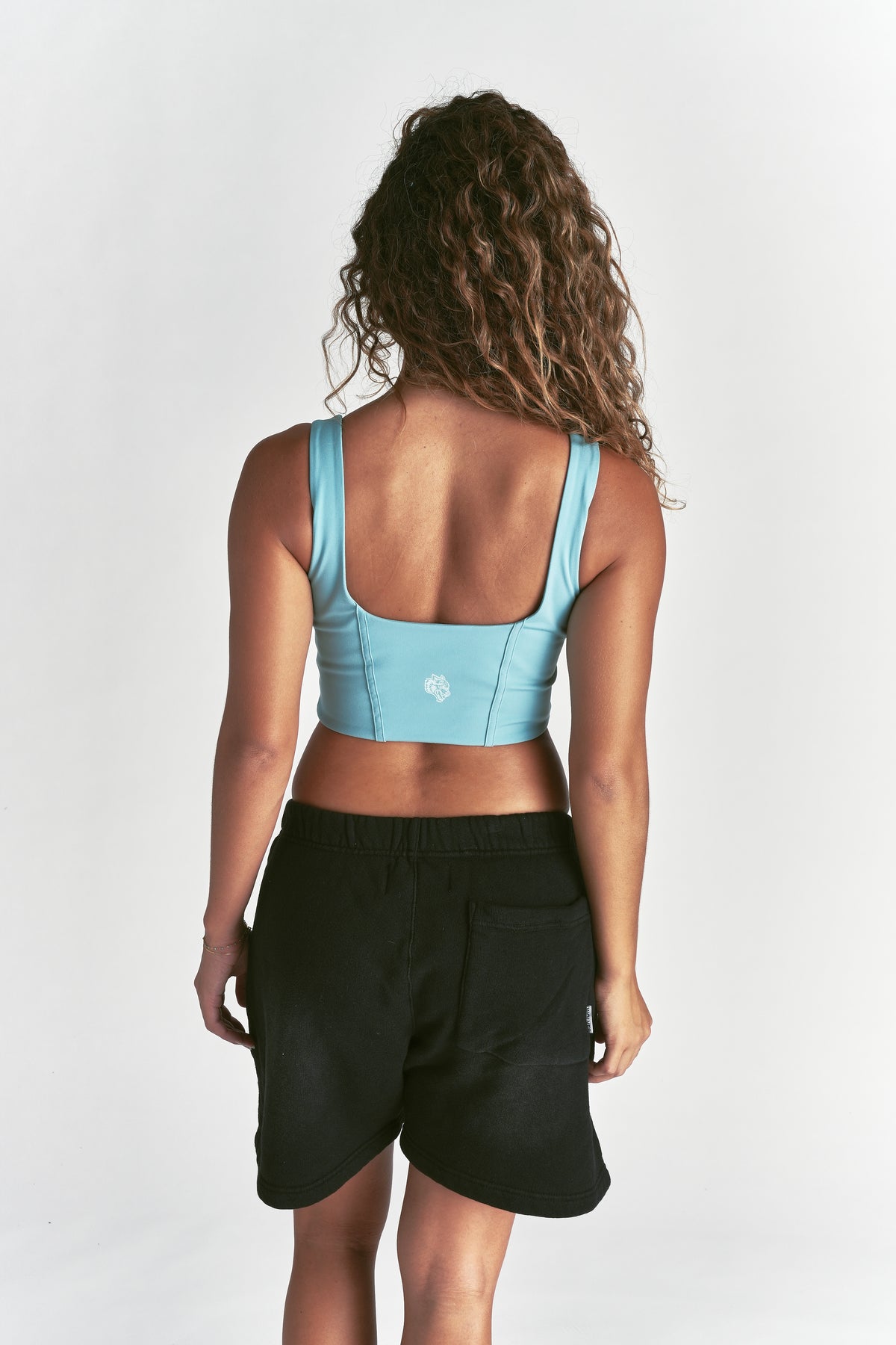 Wolf "Kiera" Energy Corset Bra in Dusty Turquoise