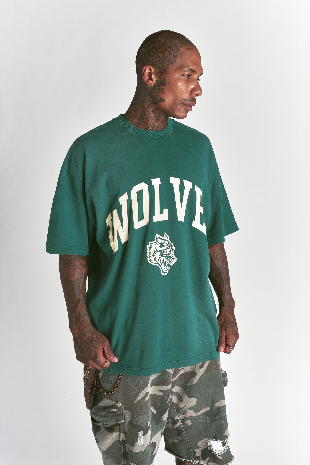 Loyalty "Premium" Oversized Tee in Sierra Pine Sun Fade