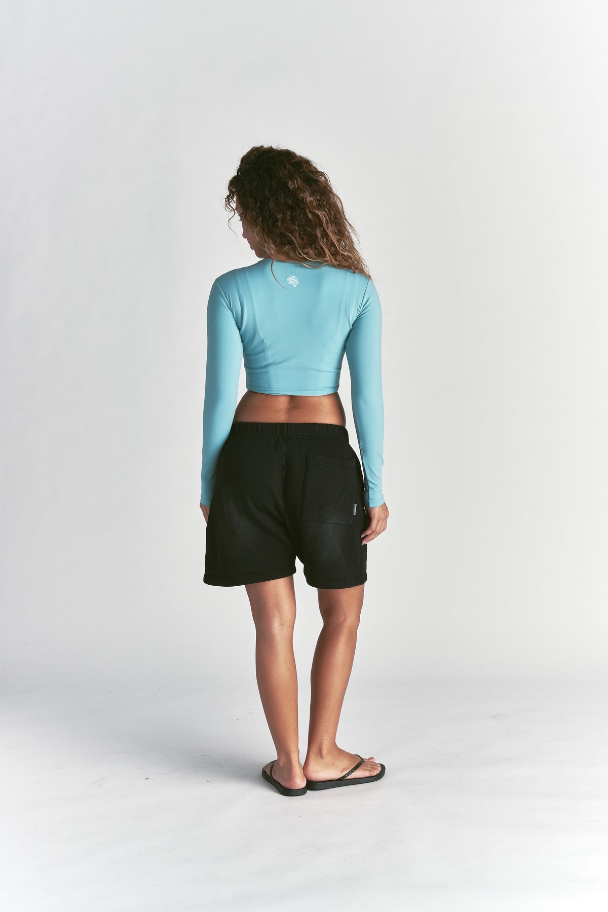 Wolf "Energy" LS Top in Dusty Turquoise