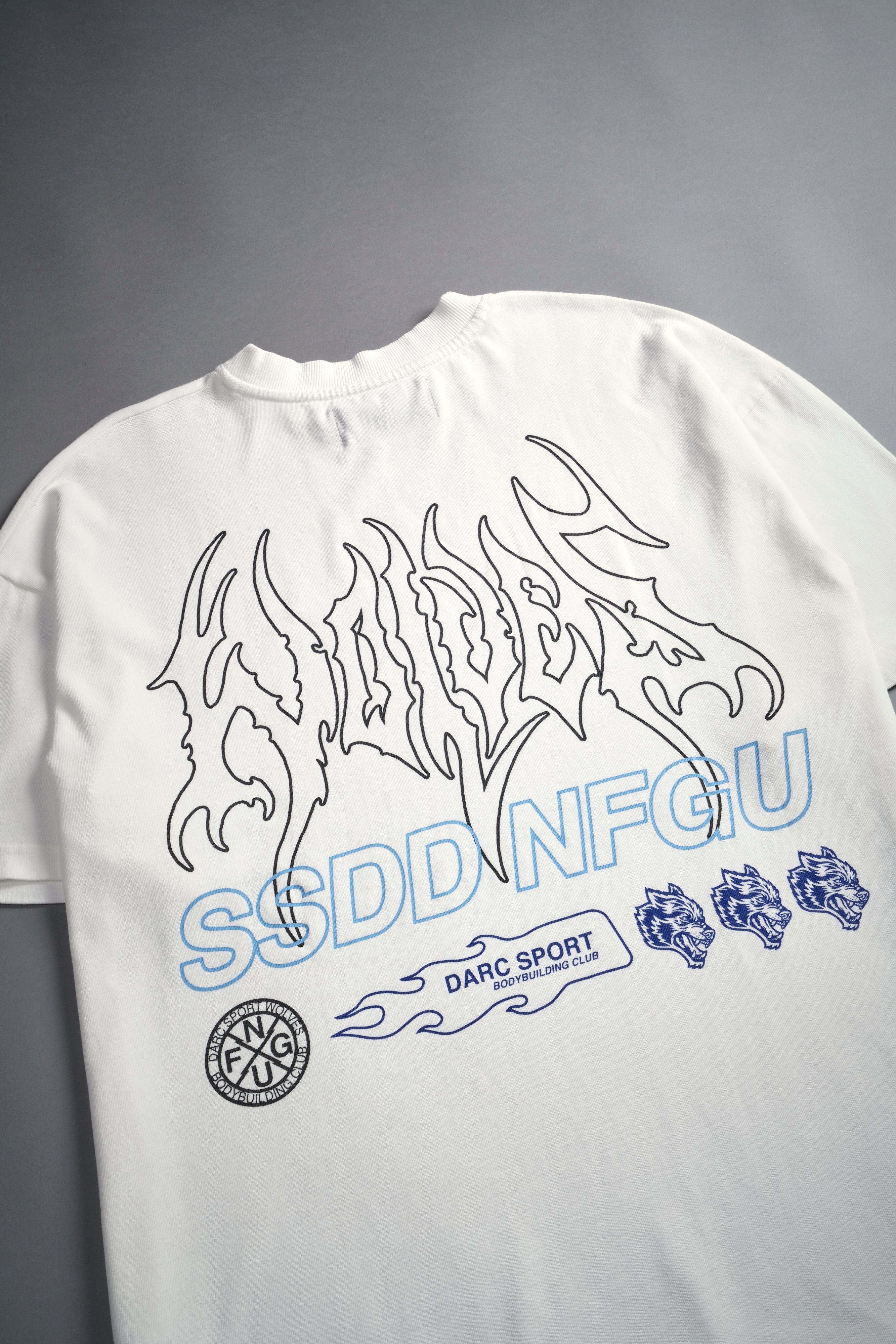 No Limit "Premium" Oversized Tee in Cream