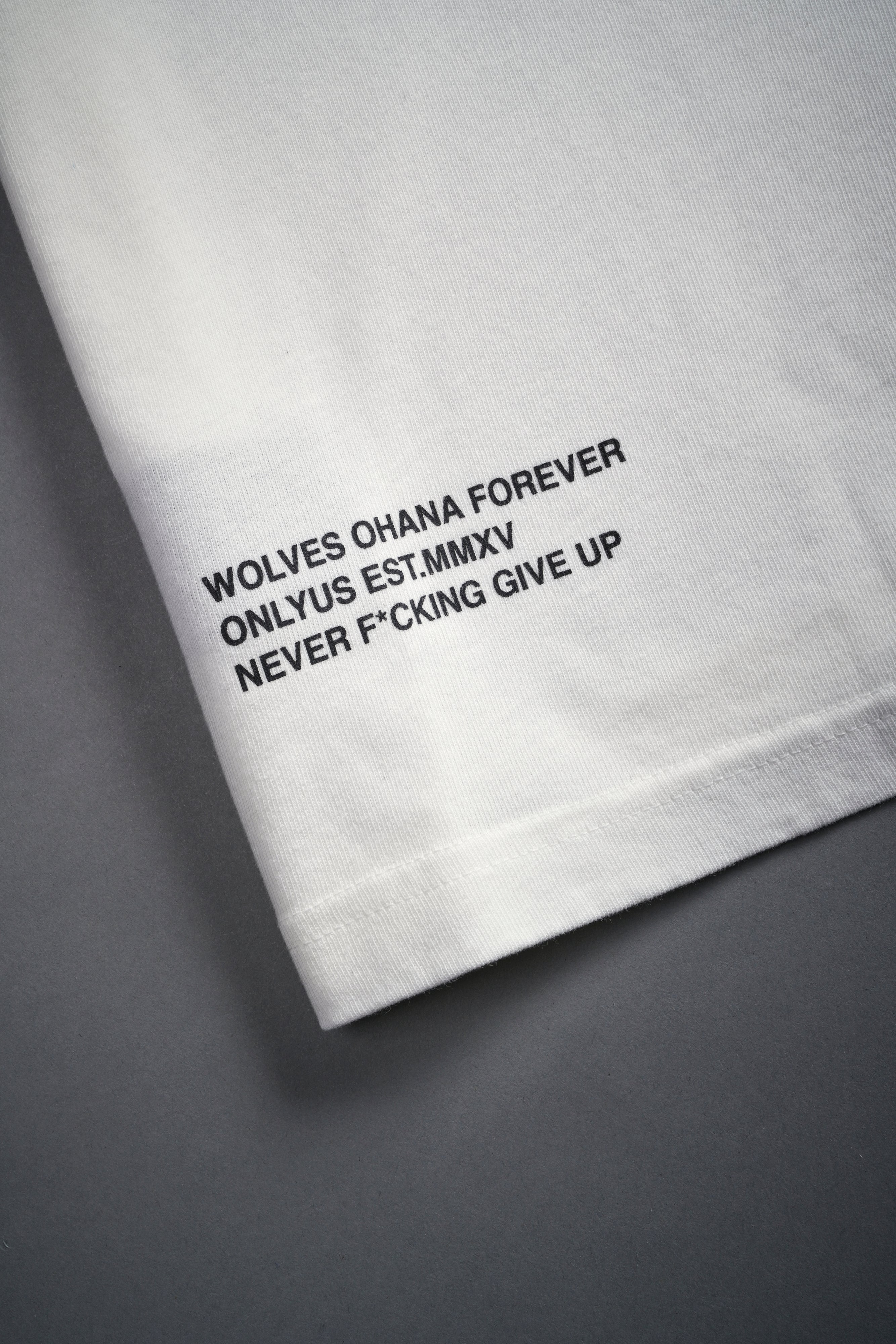 No Limit "Premium" Oversized Tee in Cream