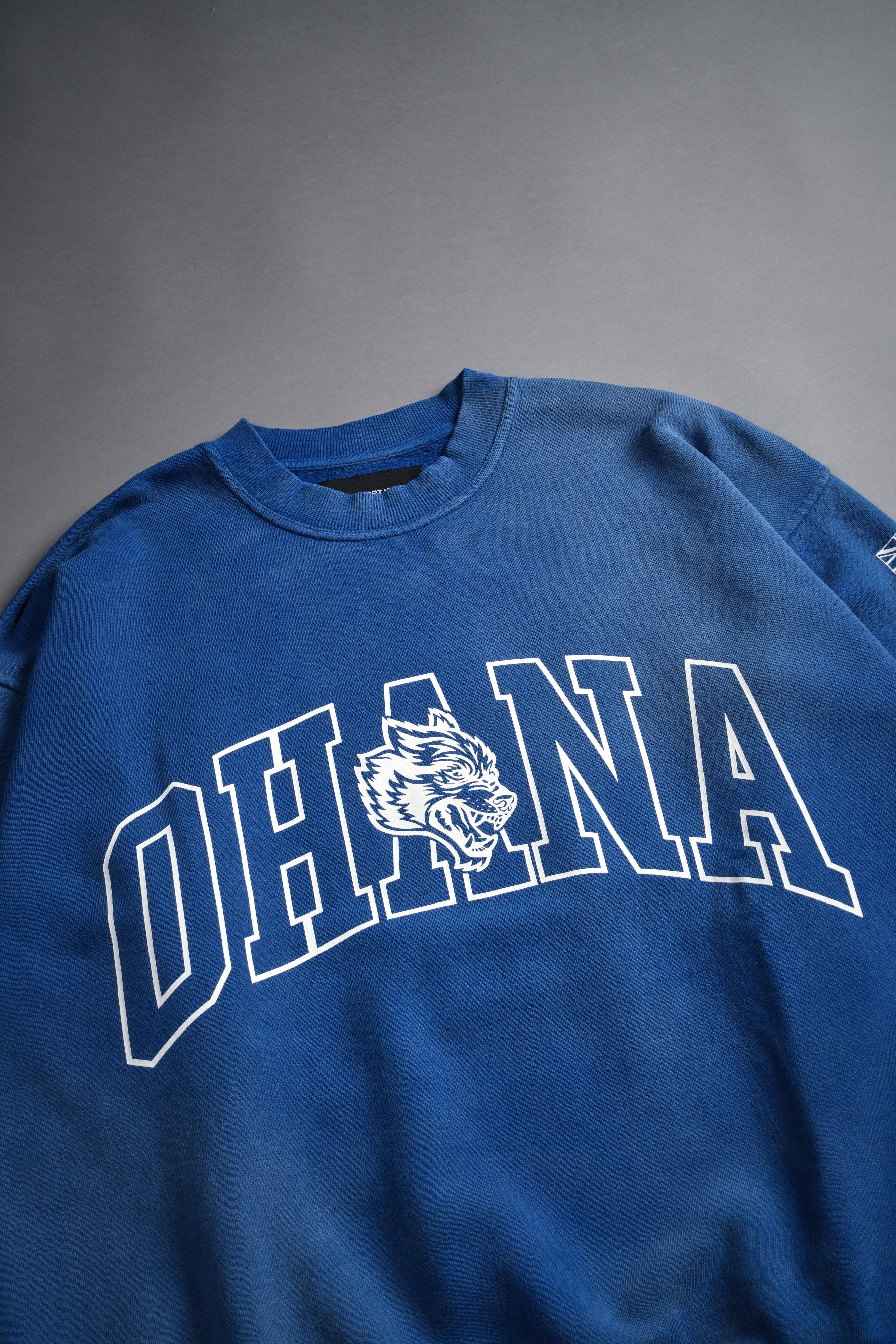 Ohana Forever V3 London Crewneck in Darc Cobalt Sun Fade