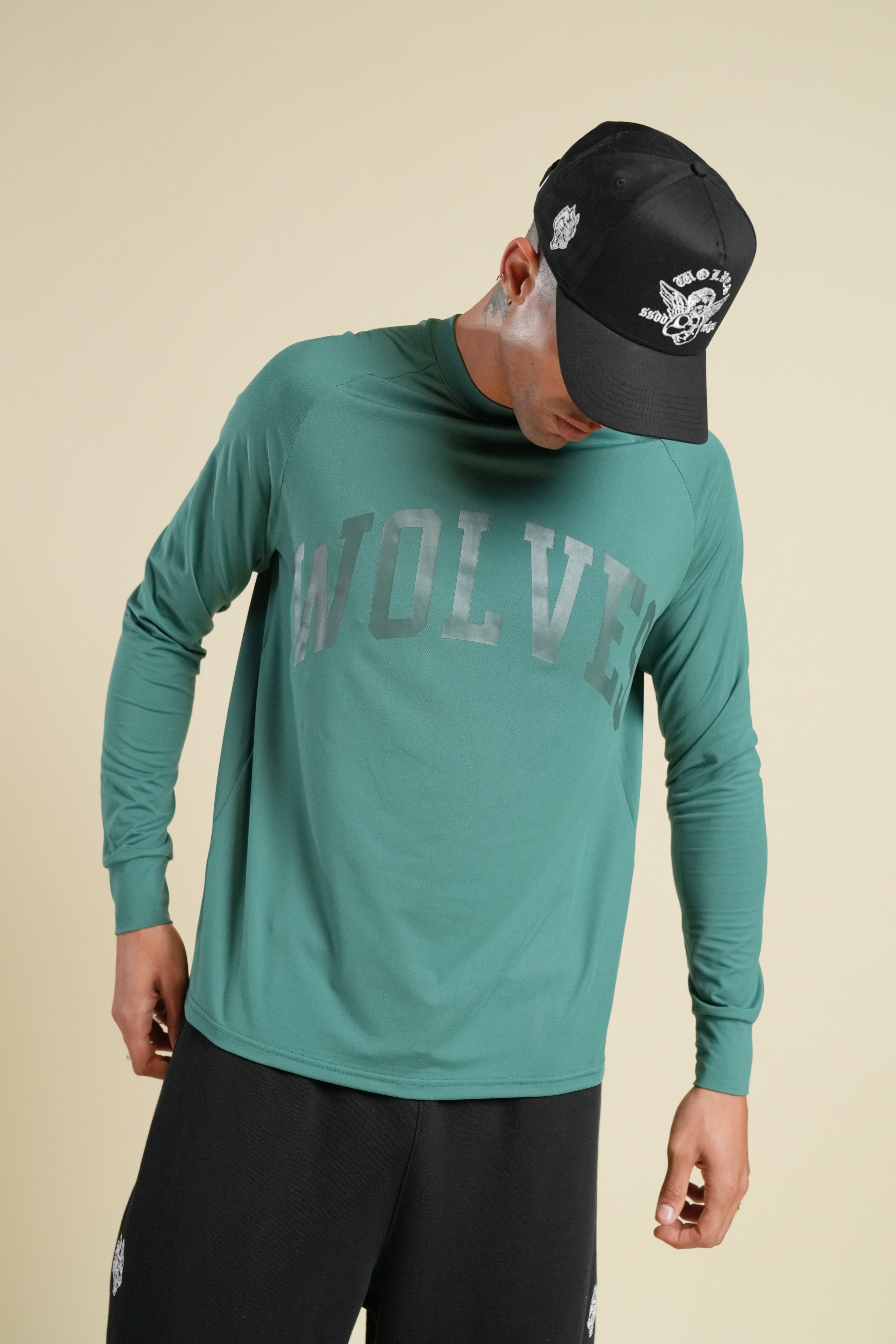 Only Loyalty "Dry Wolf" Raglan LS Tee
