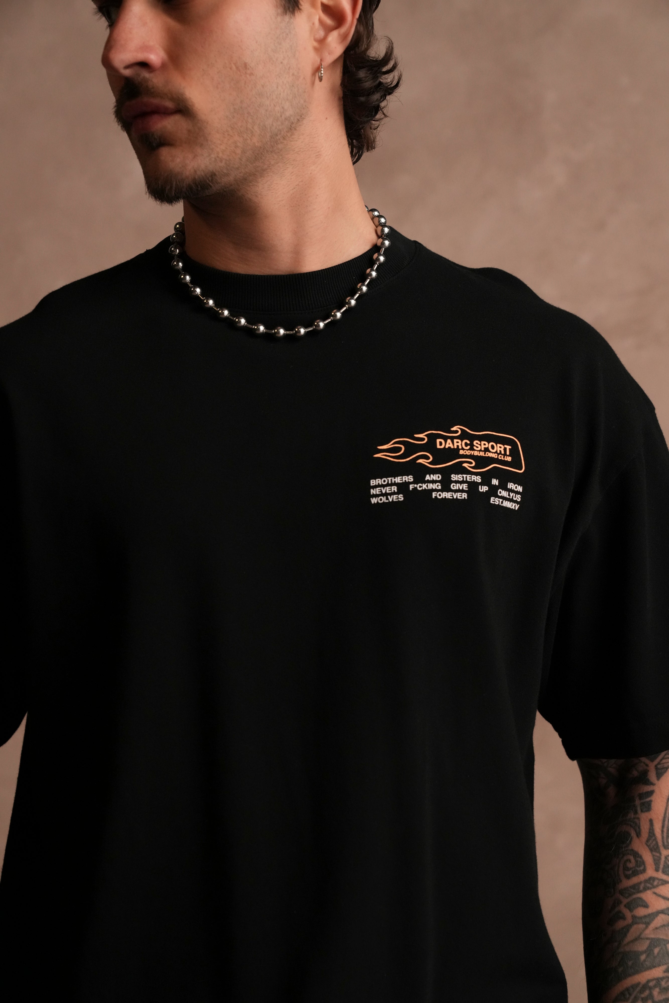 No Limit "Premium" Oversized Tee in Black