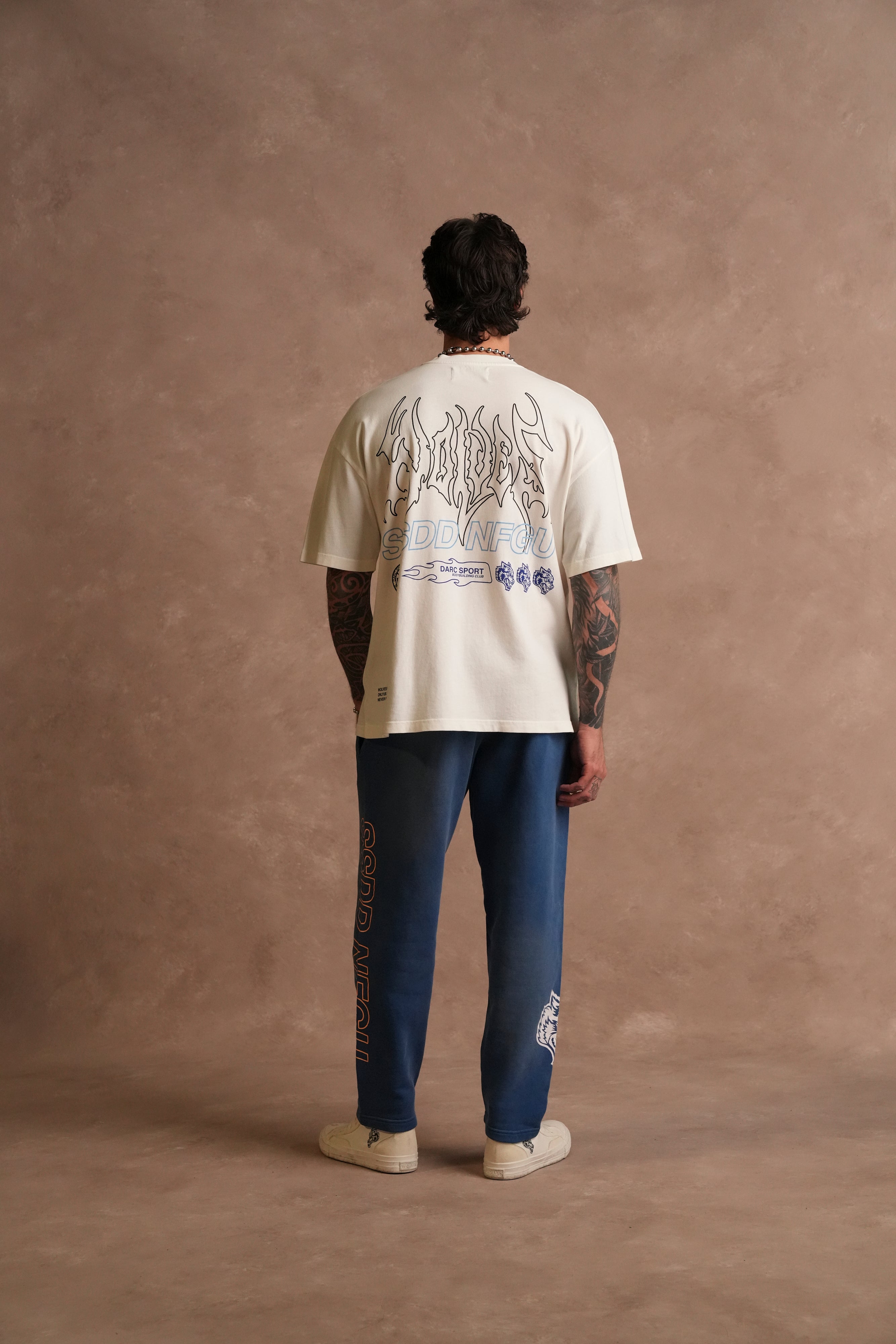 Run Together Kumite V2 Sweat Pants in Darc Cobalt Sun Fade