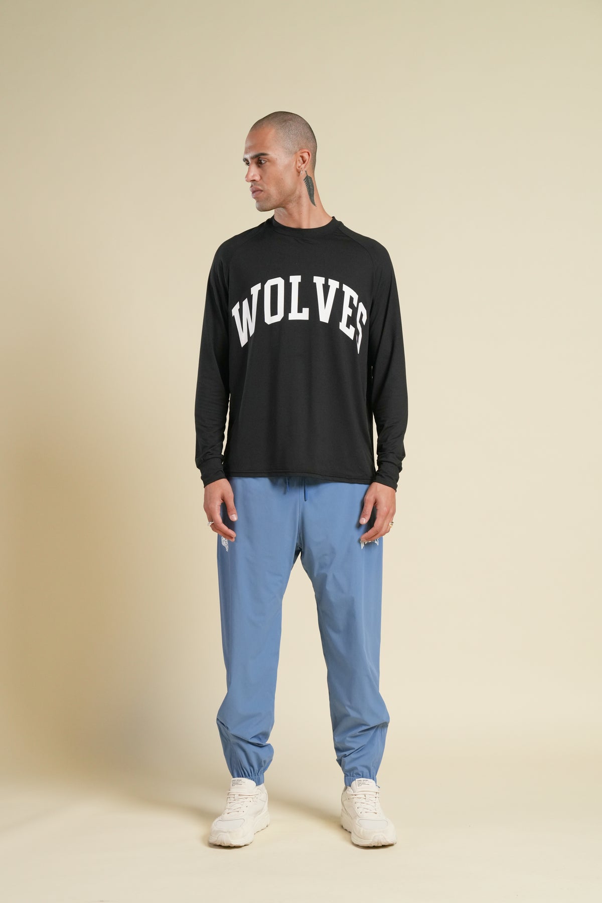 Loyalty Forever Hybrid Nylon Track Pants in Catalina Blue