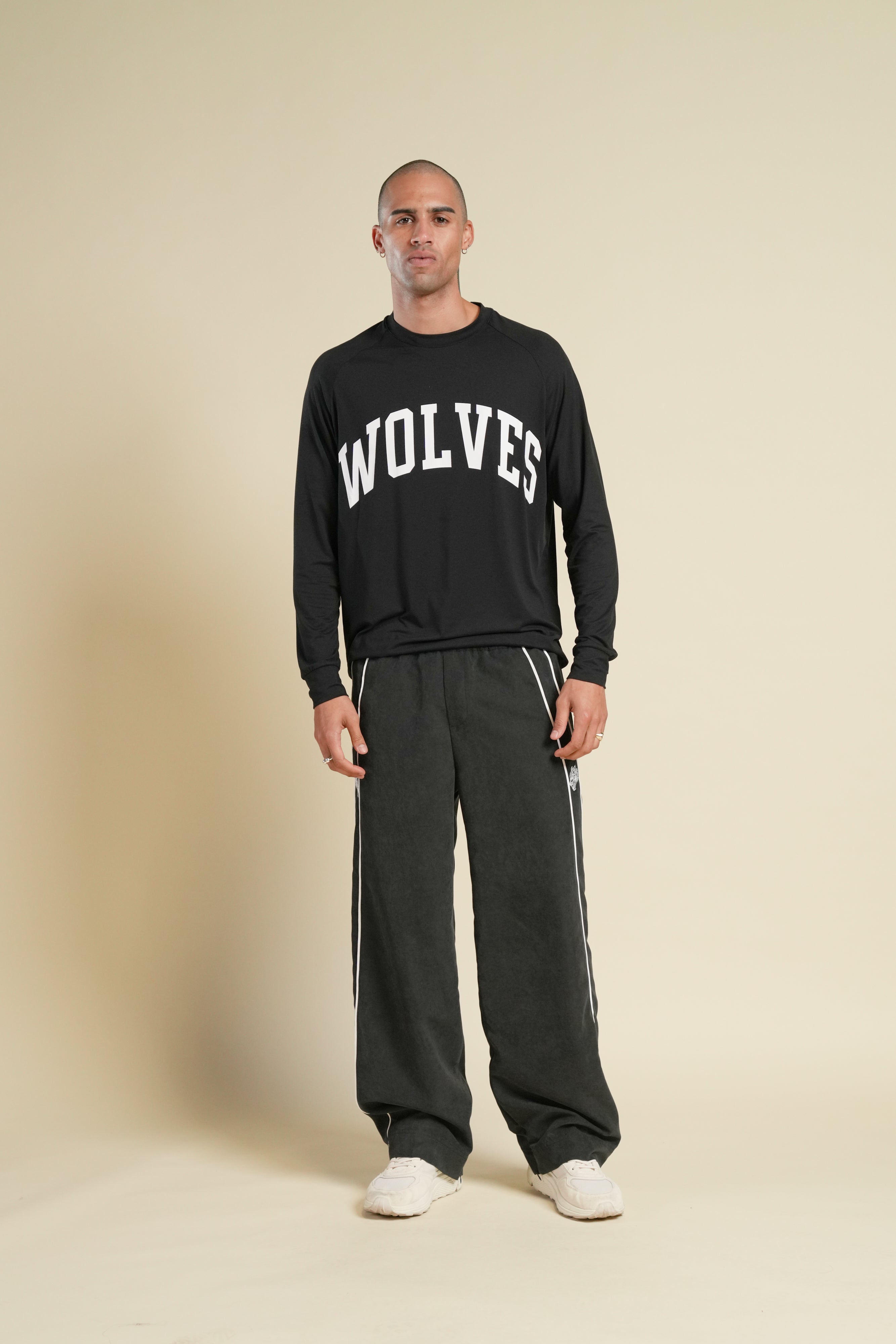 Dual Darby Track Pant V2 in Black