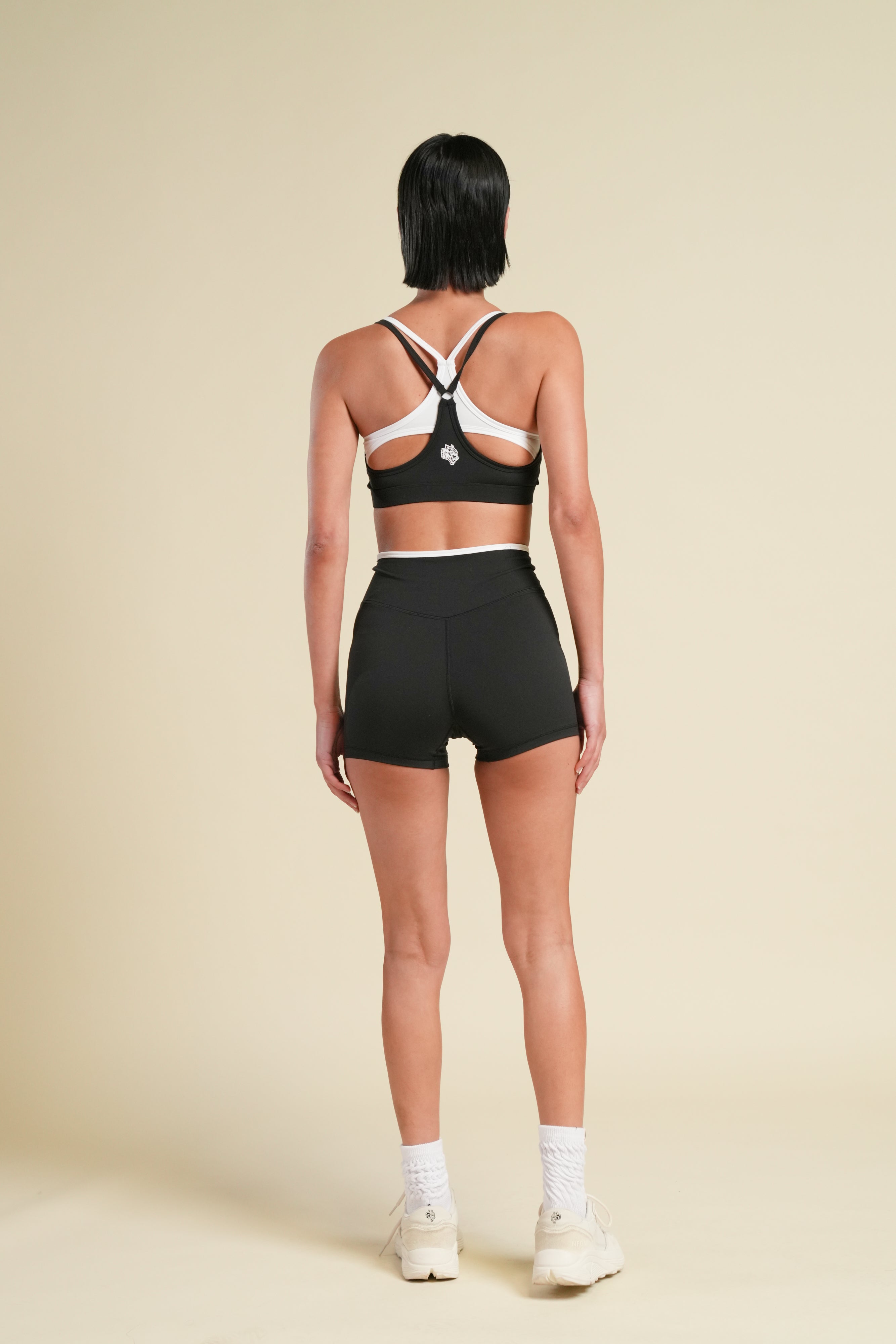 Wolf "Juliette" Energy Double Bra in Black/White