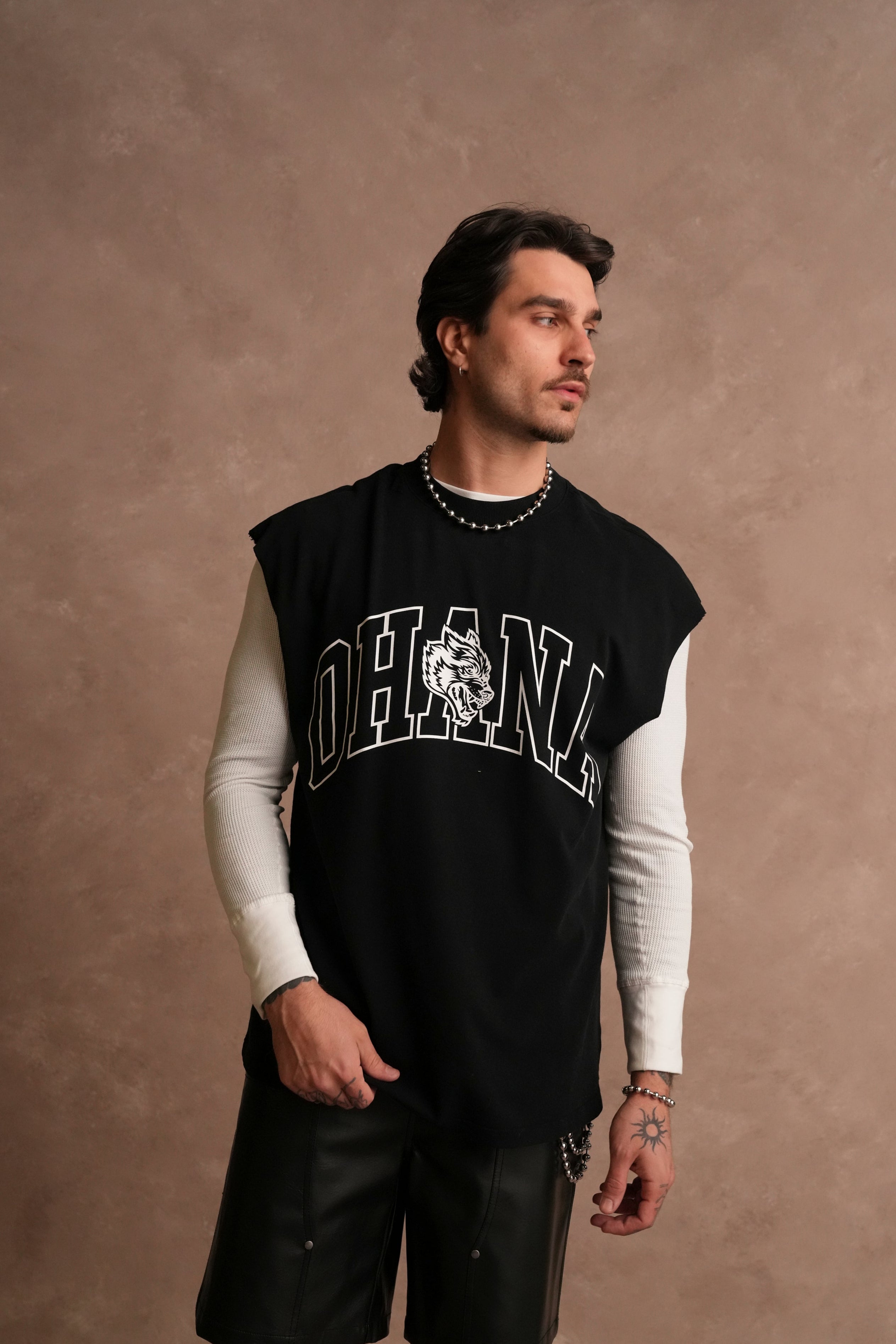 Ohana Forever V3 "Premium" Muscle Tee in Black