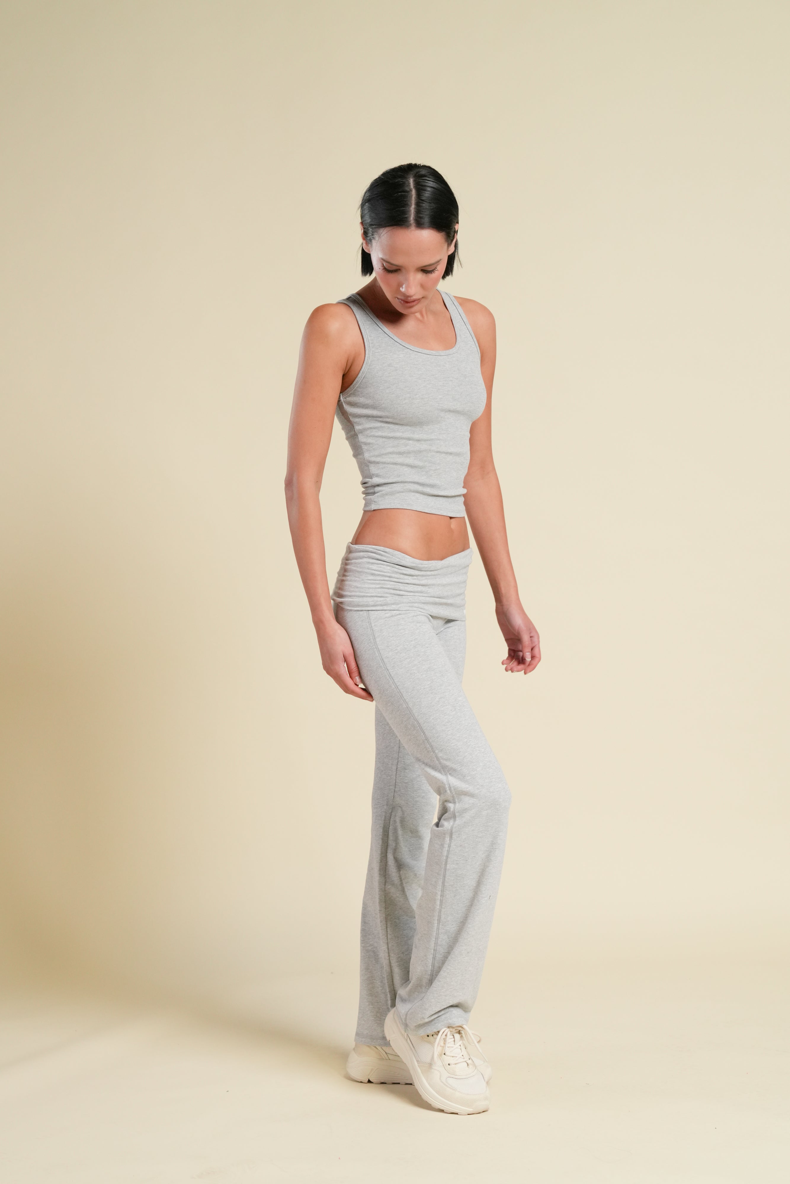 Liv Tank Top in Heather Gray