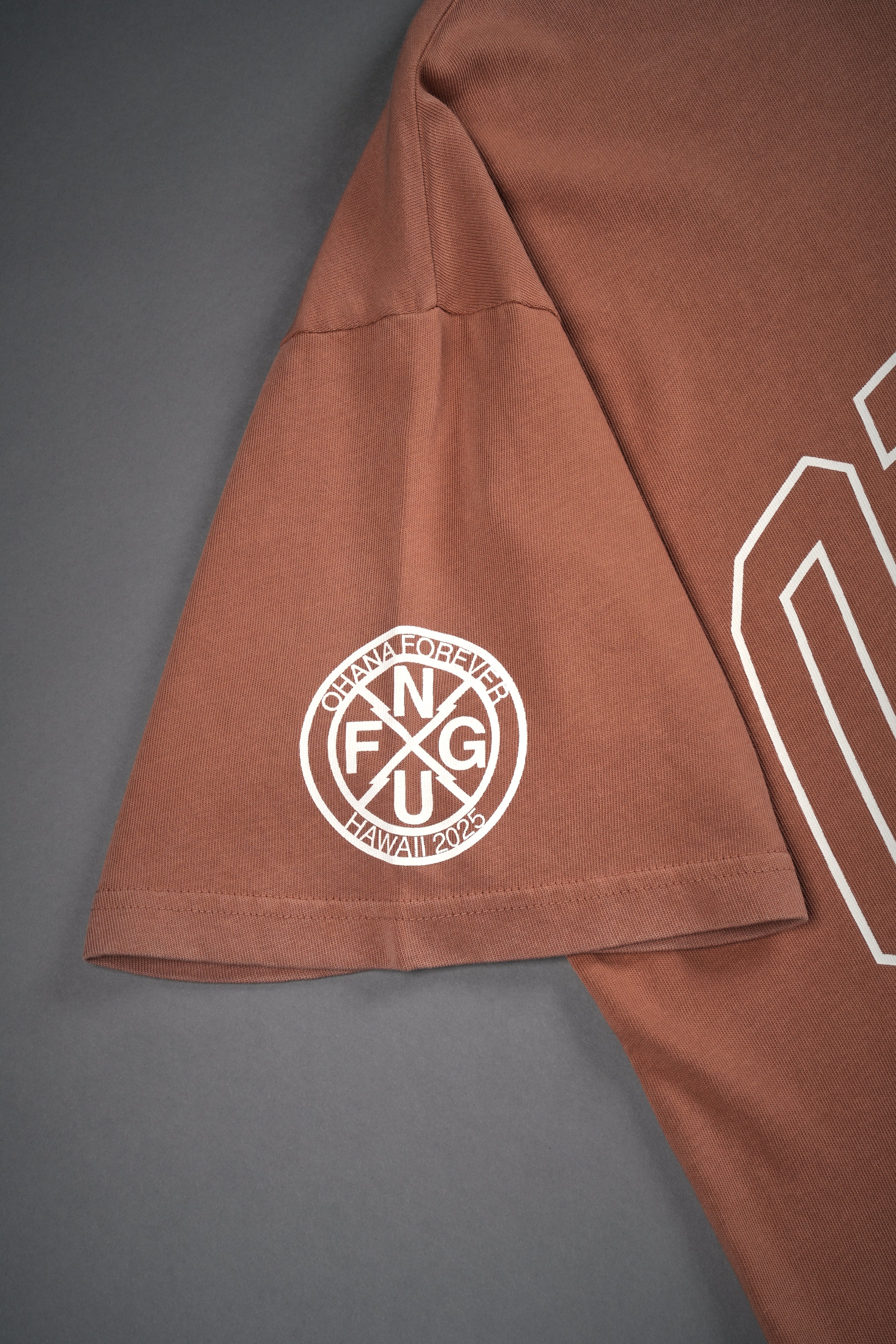 Ohana Forever V3 "Premium" Oversized Tee in Desert Rose