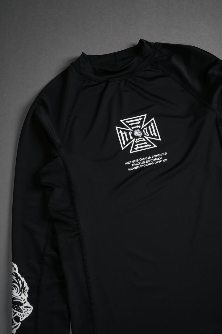 Core Rash Guard in Black