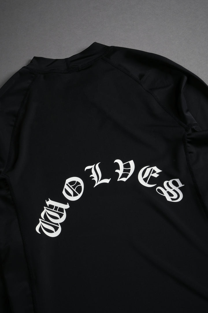 Core Rash Guard in Black