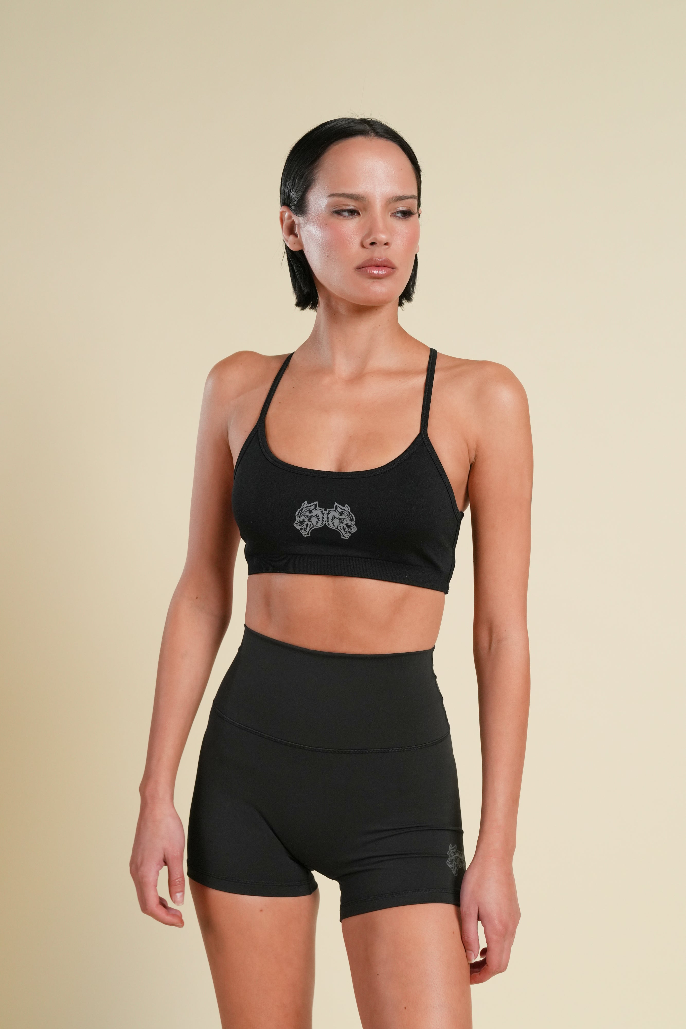 IYKYK "Emma" Energy Shorts in Black