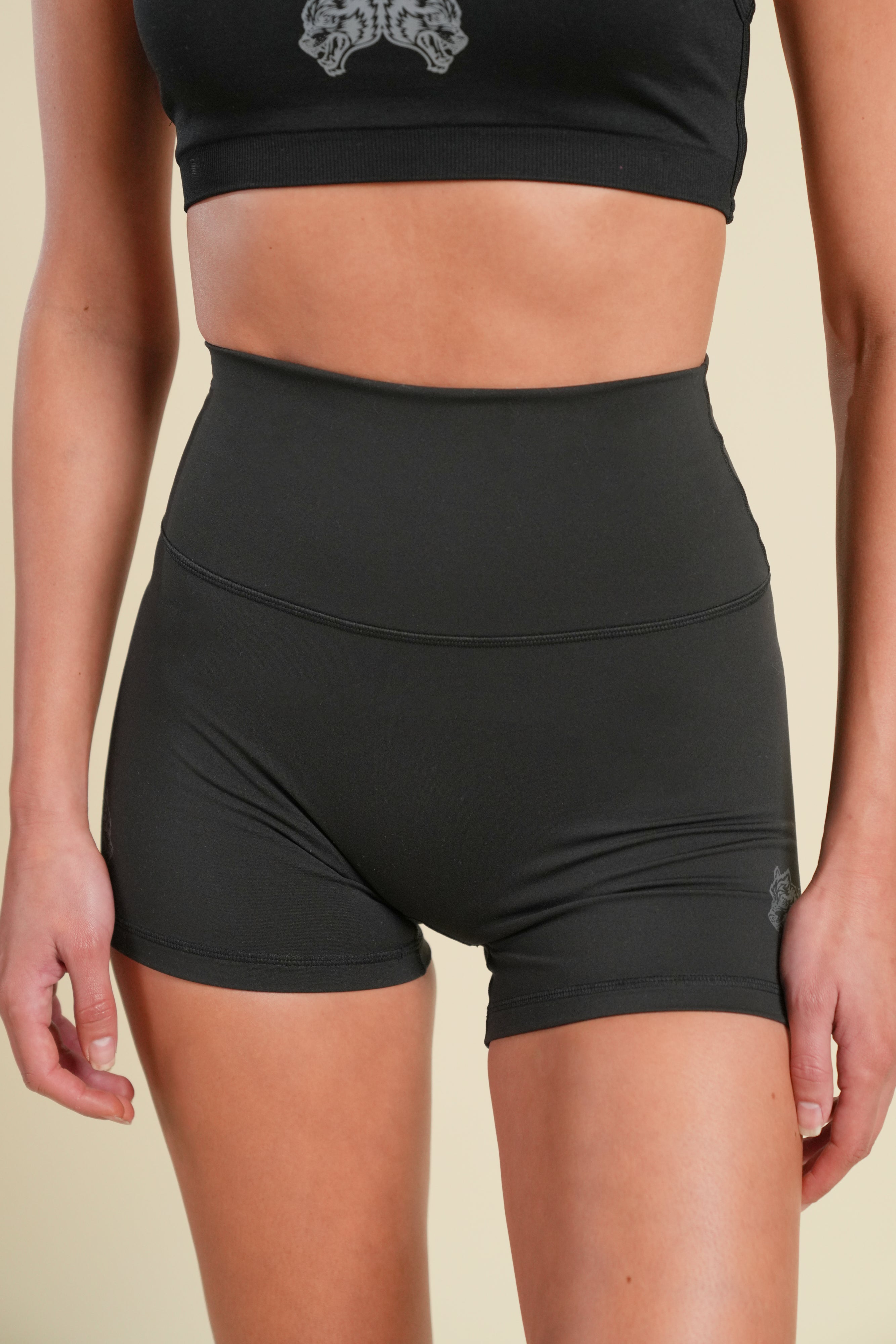 IYKYK "Emma" Energy Shorts in Black
