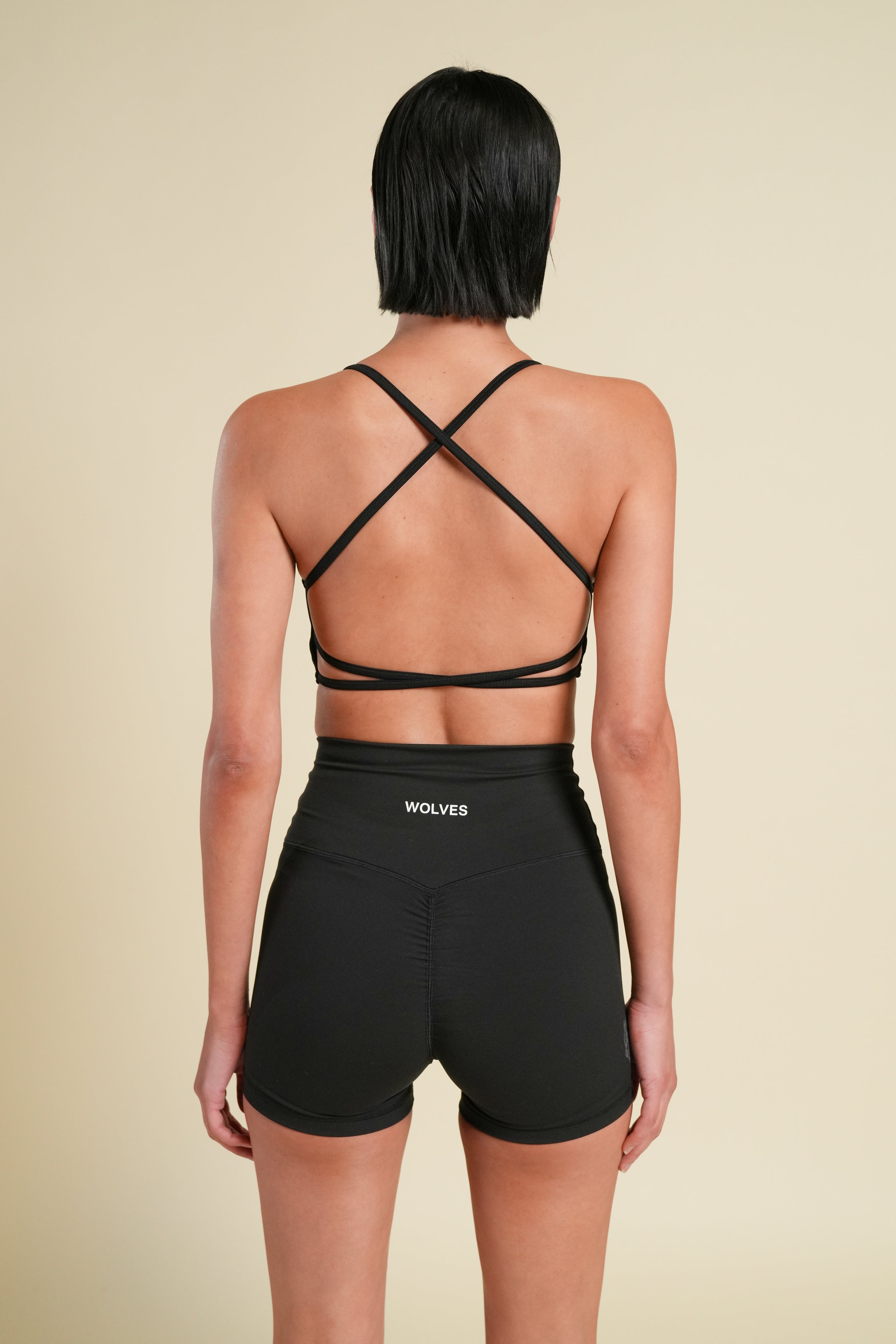 IYKYK "Emma" Energy Shorts in Black