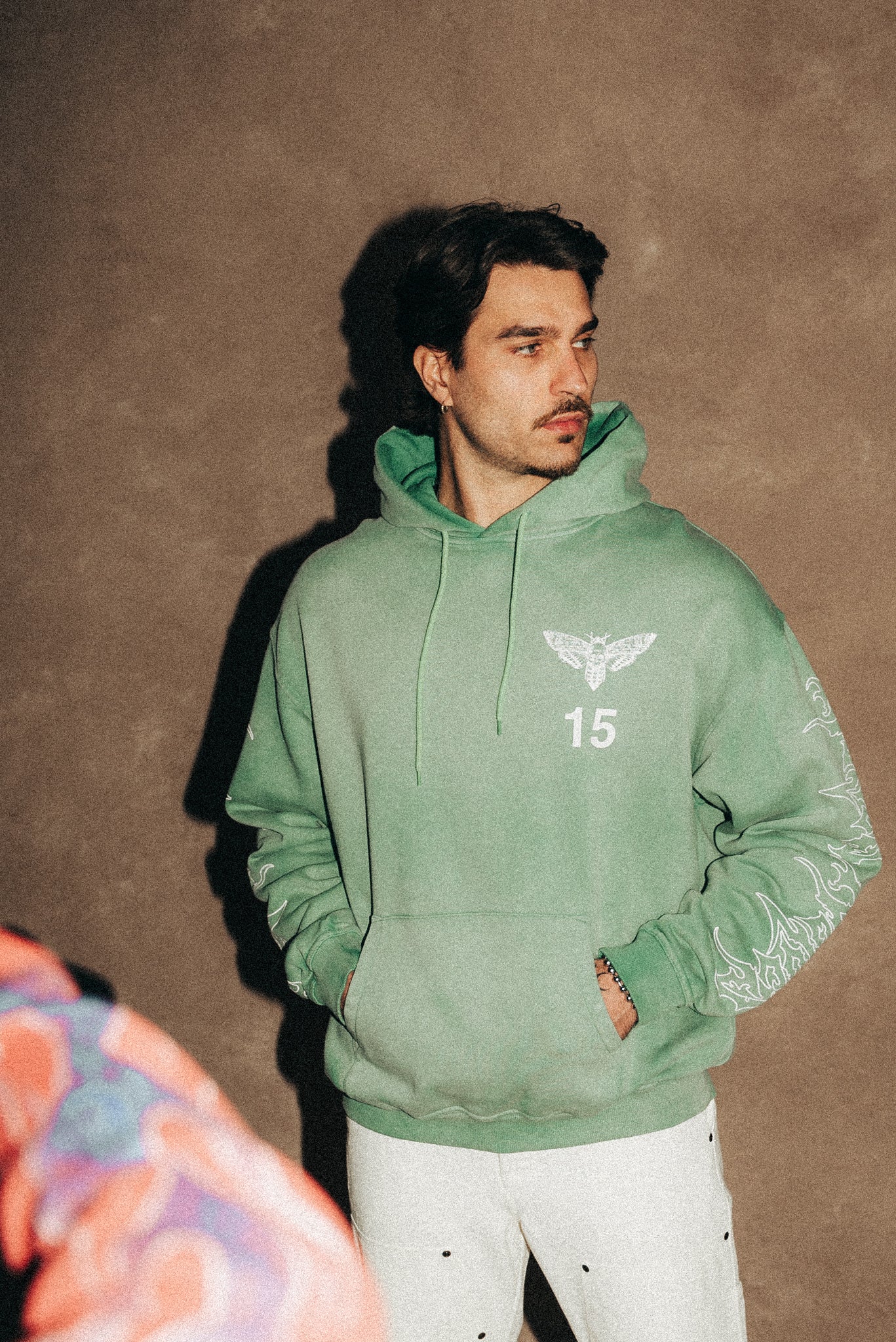 Since 2024 "Bishop" Hoodie in Lush Green Sun Fade