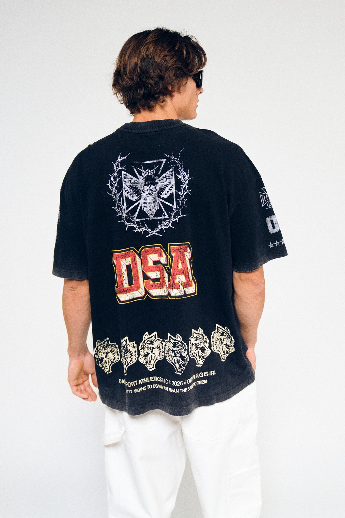 DSA Frvr Premium Oversized Tee In Black