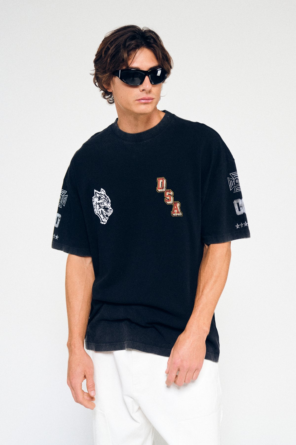 DSA Frvr Premium Oversized Tee In Black