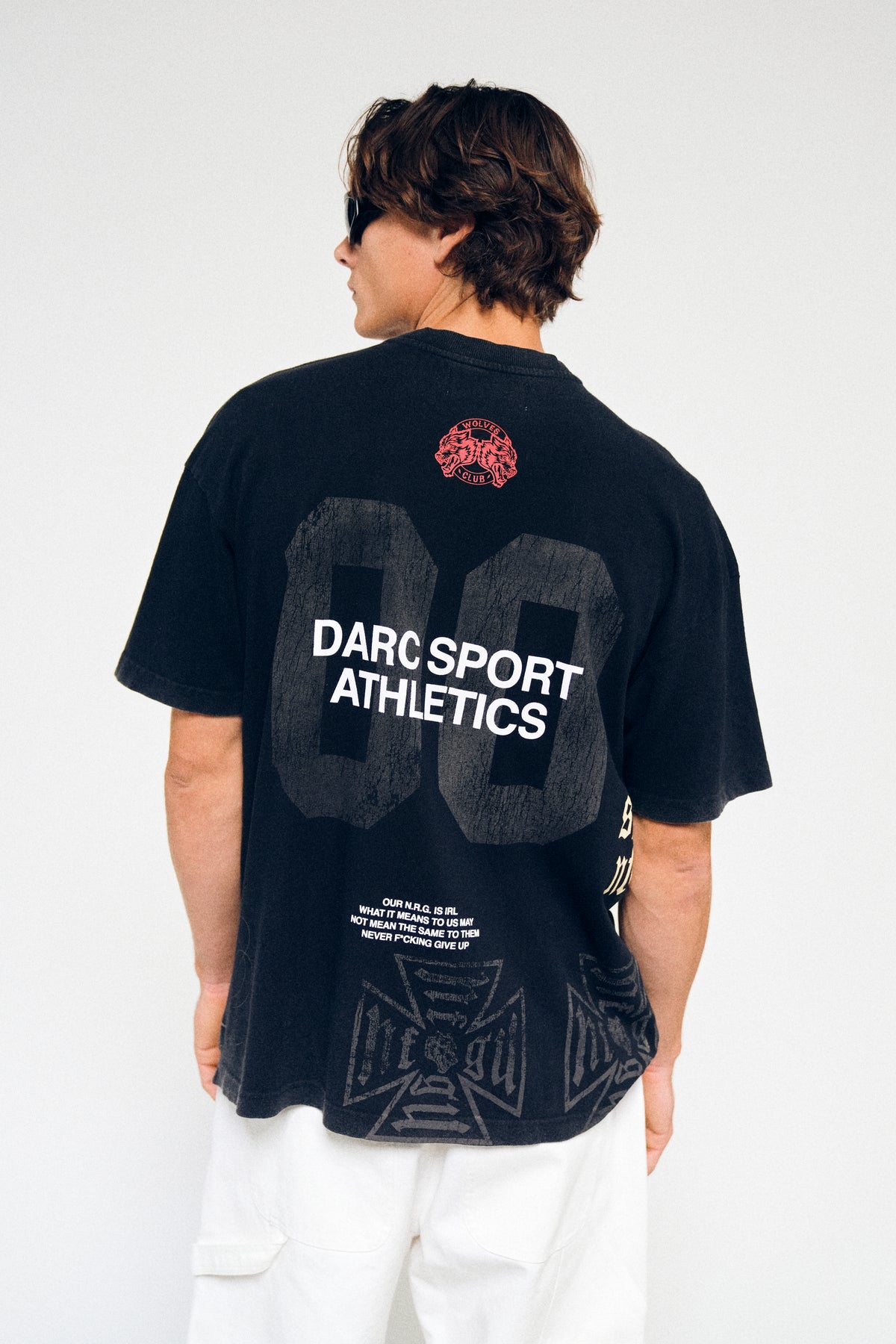 IRL Premium Oversized Tee In Black